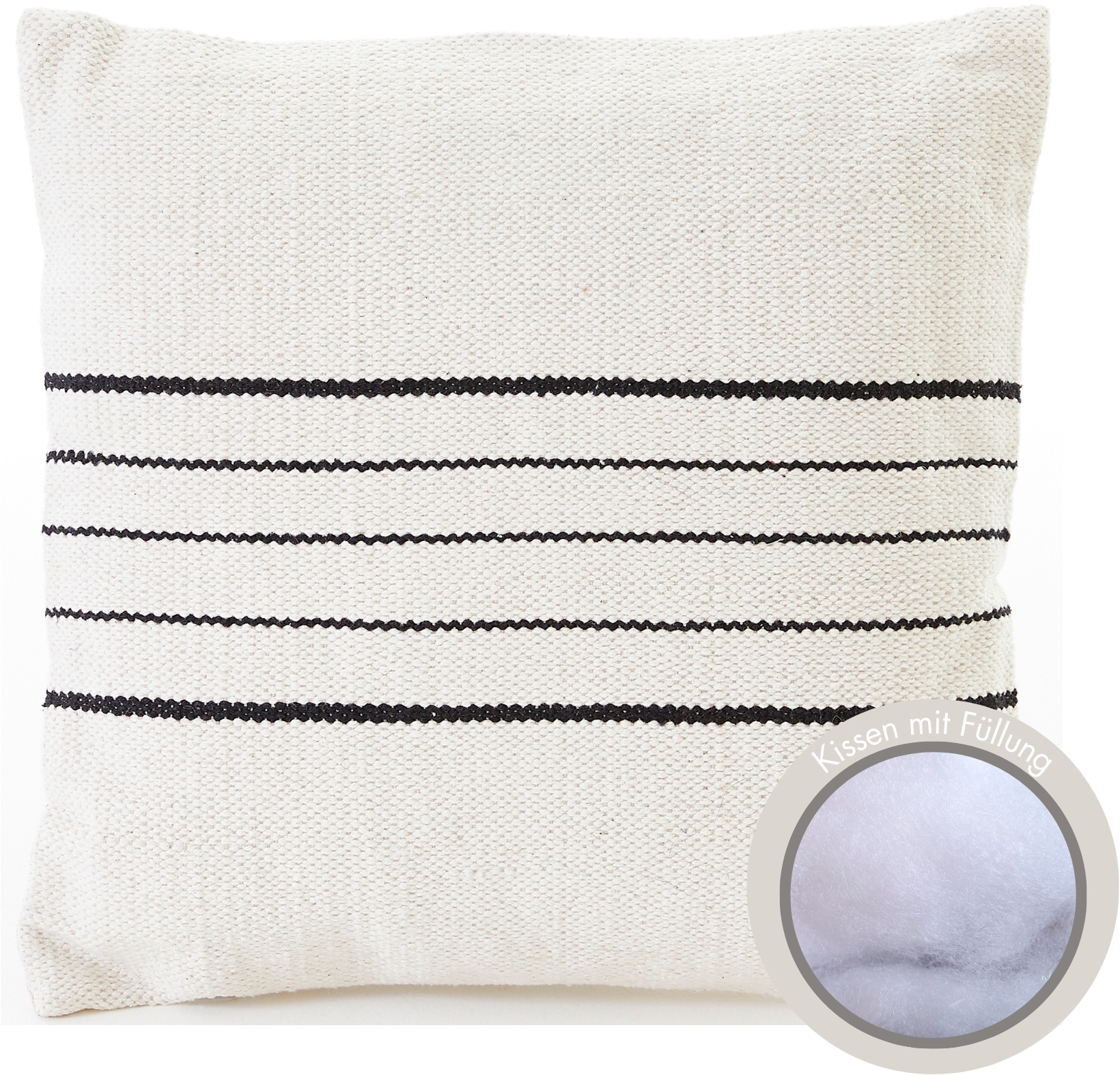 Andiamo Dekokissen »Malena« Ethnomuster, Sofakissen, Kissenhülle mit Füllung, eckig, 45x45 cm