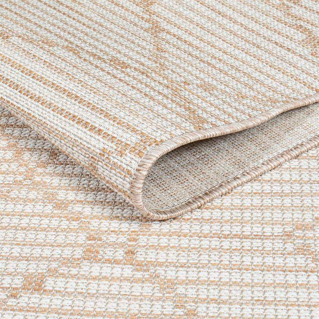 Carpet City Outdoorteppich »PALM3526« rechteckig 5 mm Höhe Wetterfest & UV-beständig, für Balkon, Terrasse, Küche, flach gewebt