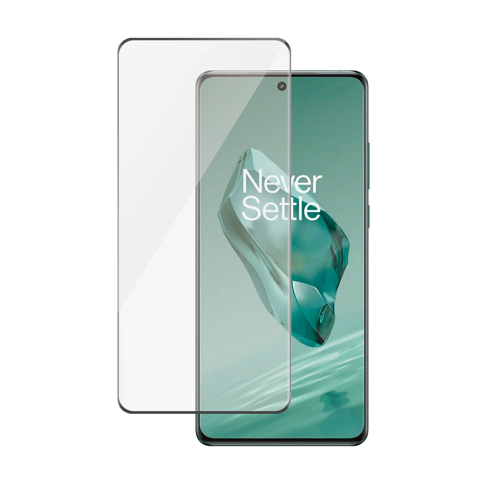 PanzerGlass Displayschutzglas »Curved Edges Ultra-Wide Fit Screen Protection« für OnePlus 12 Displayschutzfolie, Schutzfolie, Bildschirmschutz, kratz- & stossfest