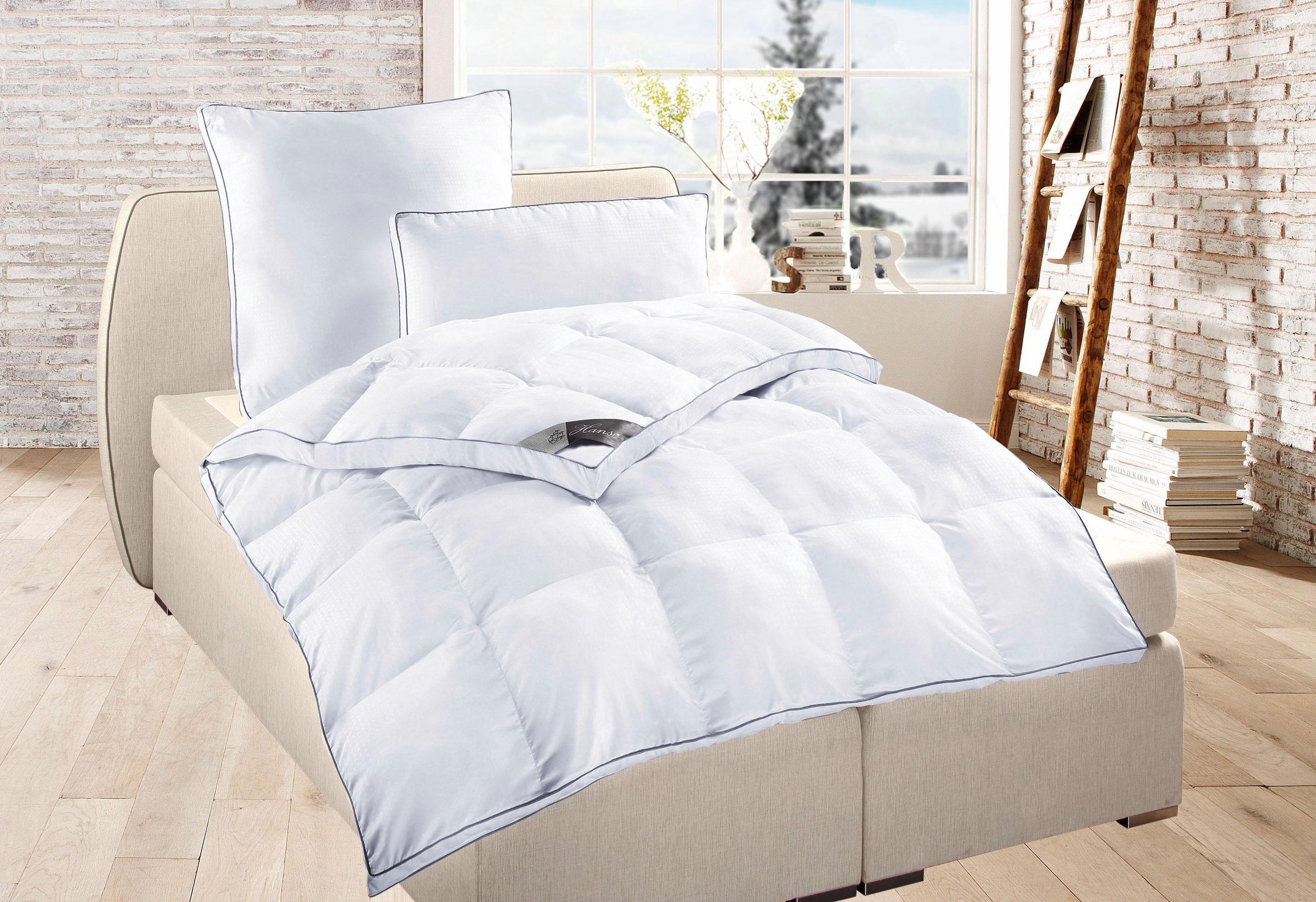 Hanse by RIBECO Kunstfaserkopfkissen »Max« 1 Stk. tlg.