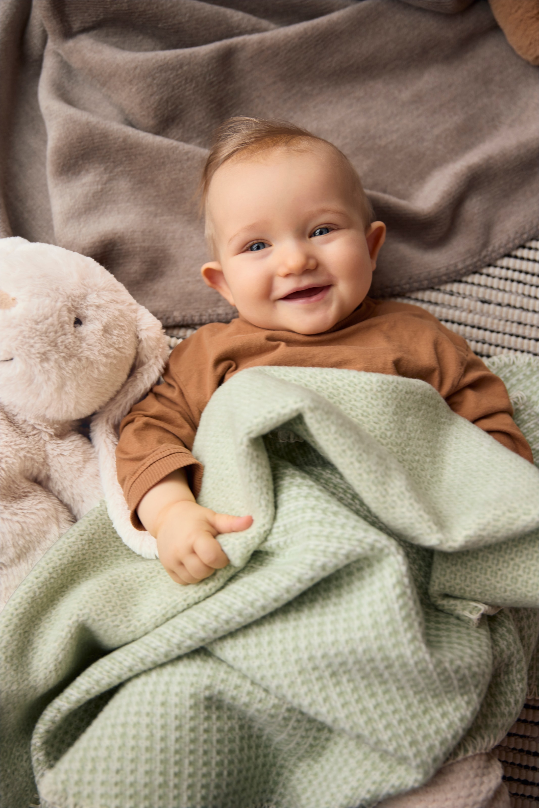 Biederlack Couverture pour bébé »Babydecke Cotton« 75 x 100, mit Zierstich