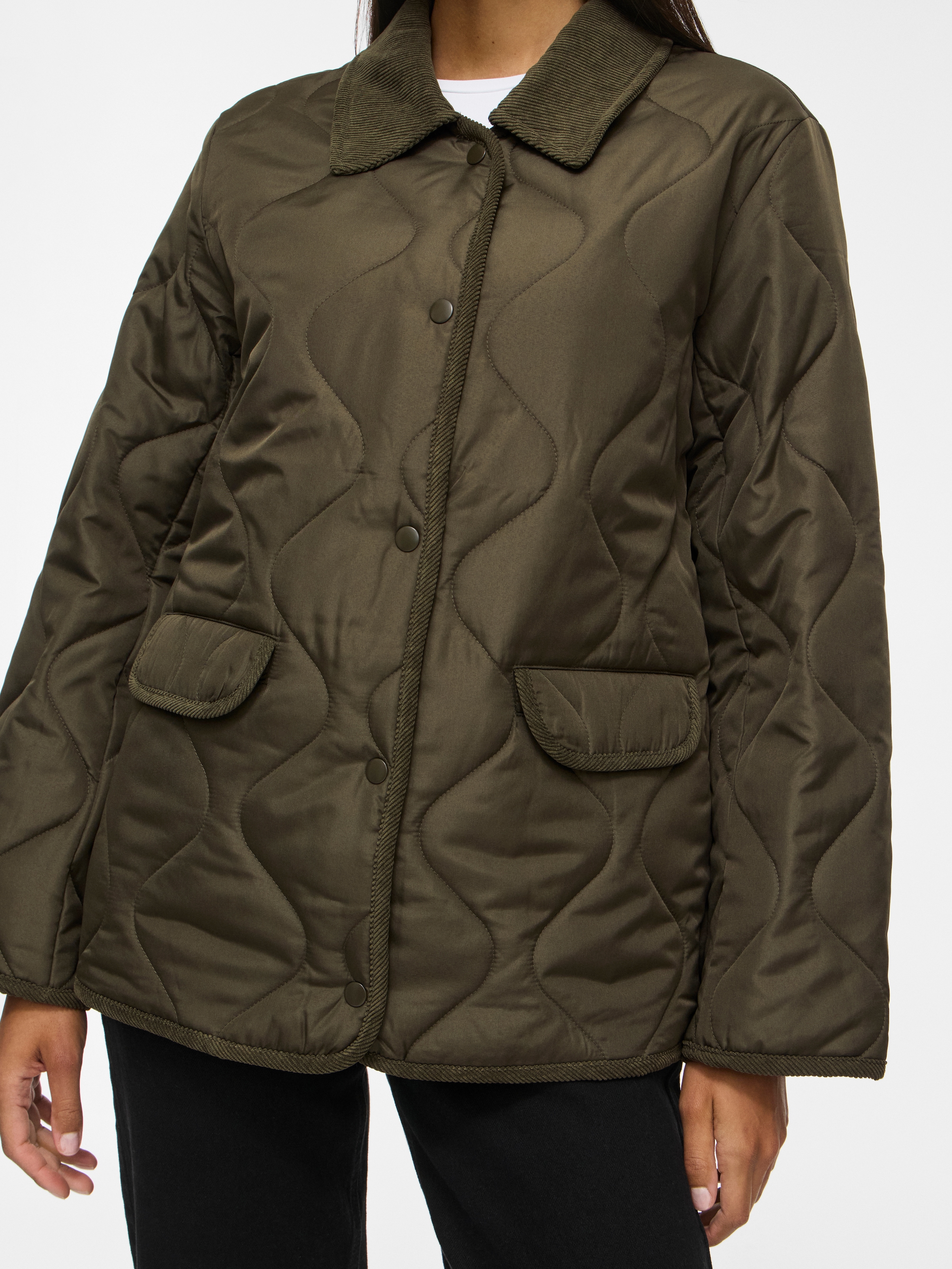 Vila Veste matelassée »VITATE L/S QUILT DETAIL JACKET - NOOS« fibre synthétique