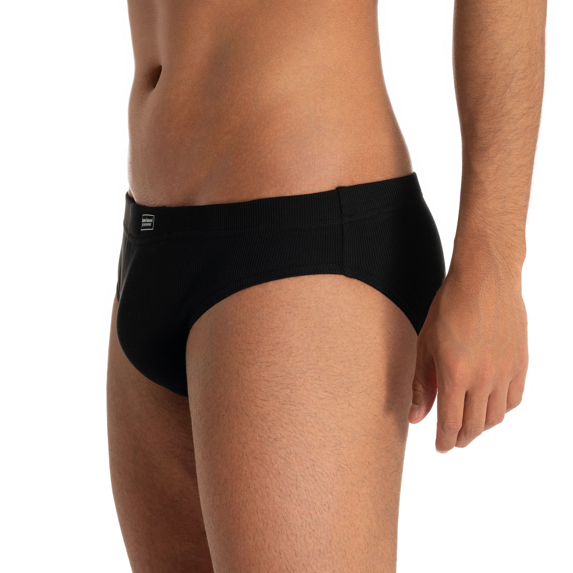 Bruno Banani Slip »FINE RIB« Feinripp, Komfortbündchen