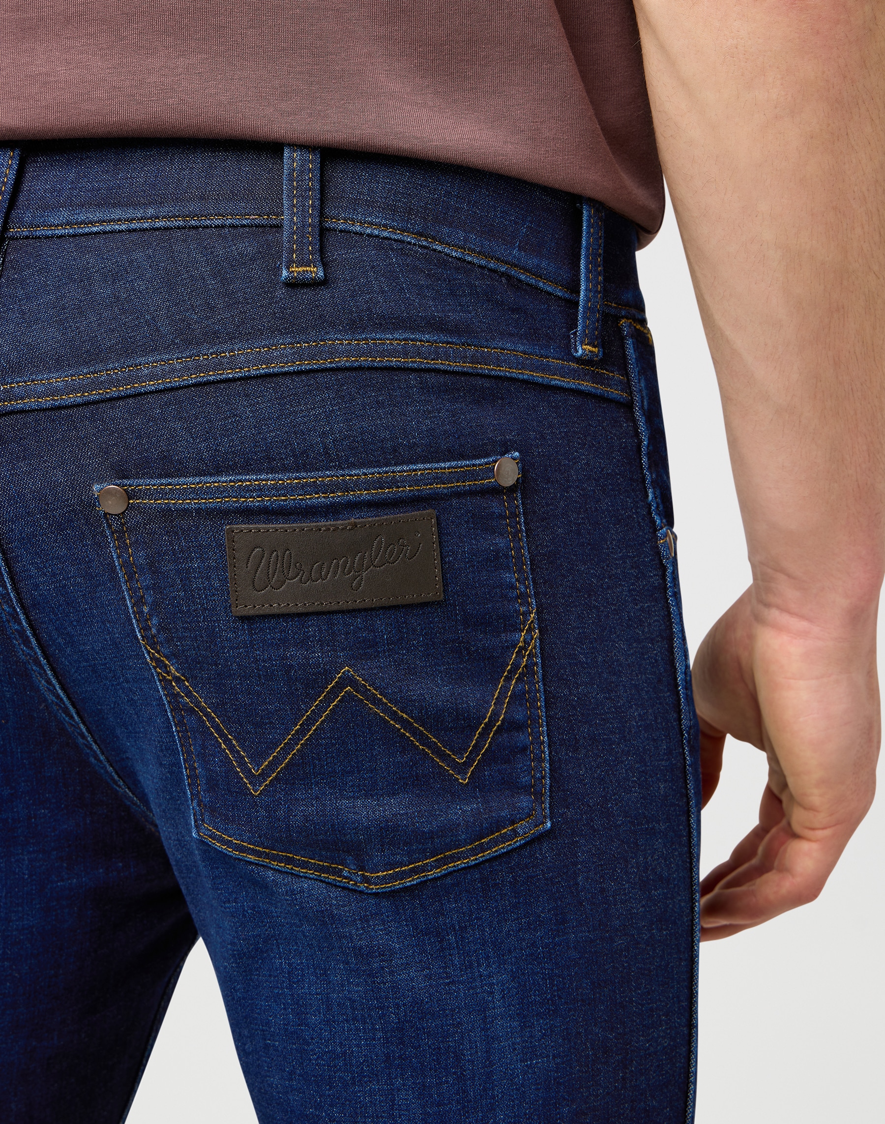 Wrangler Straight-Jeans »GREENSBORO FREE TO STRETCH« Free to stretch material