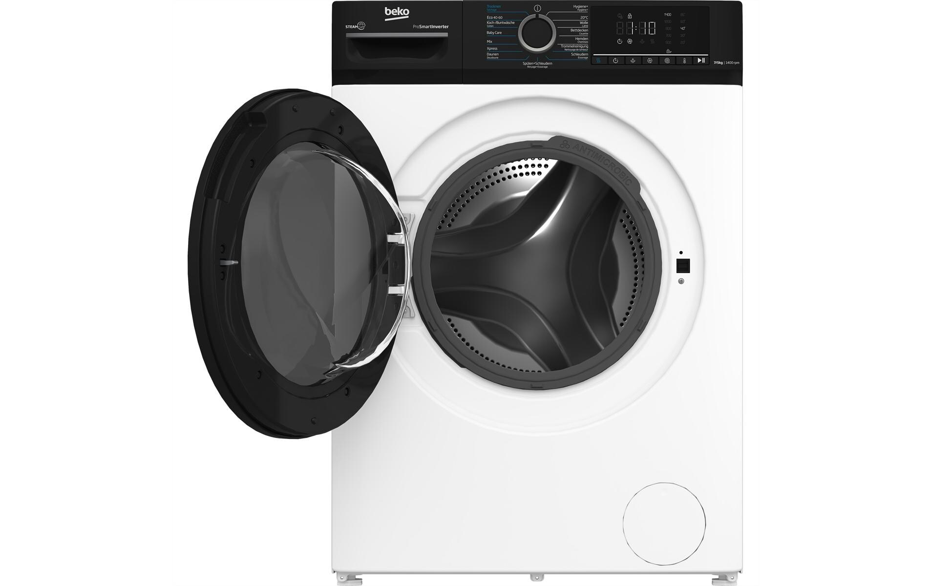 BEKO Lave-linge séchant »WTS210 Links« 7 kilos /5 kg 76 dB(A)