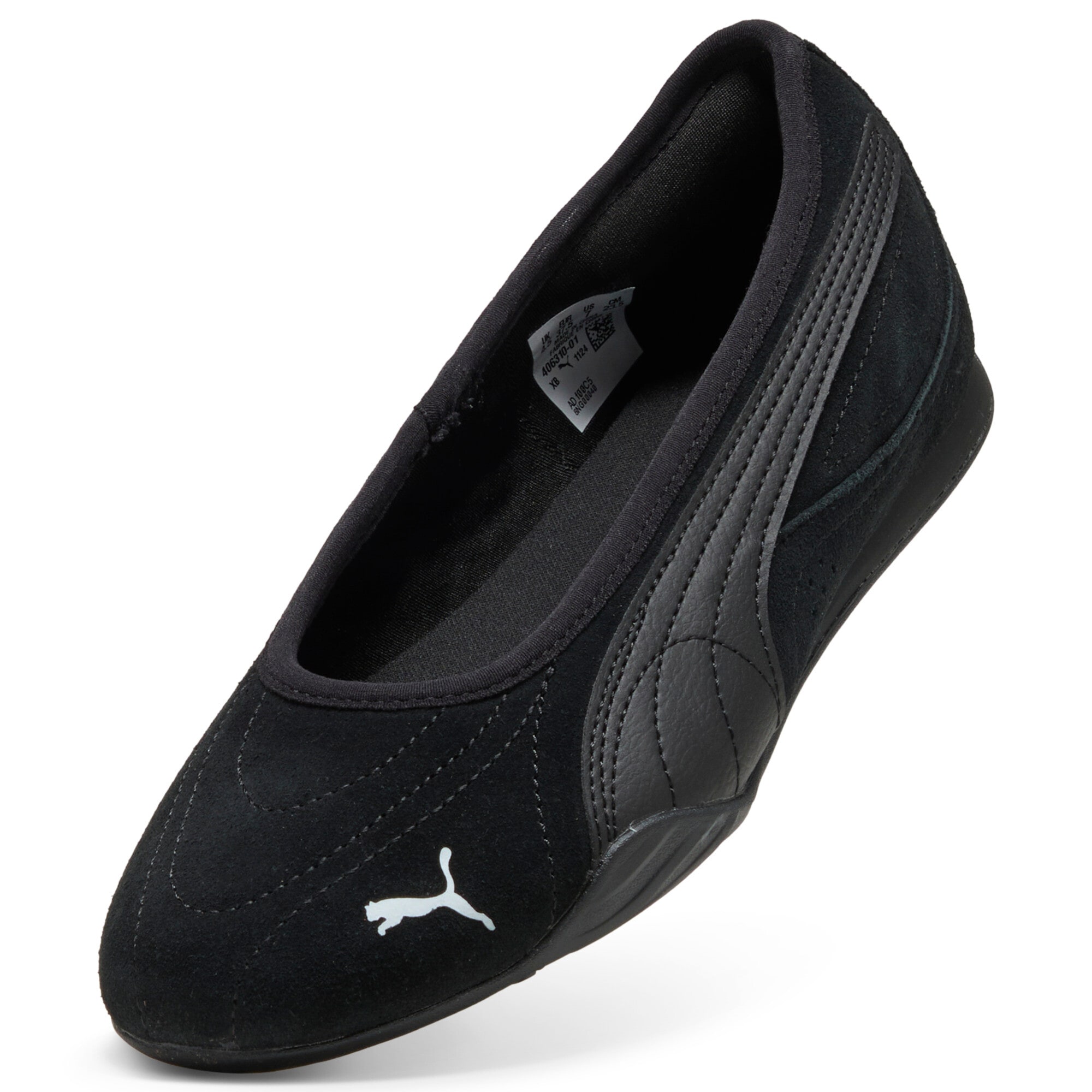 PUMA Sneakers »CATCH SOLEIL BALLERINASD«  pour activités variées, avec dessus en cuir, avec lacets