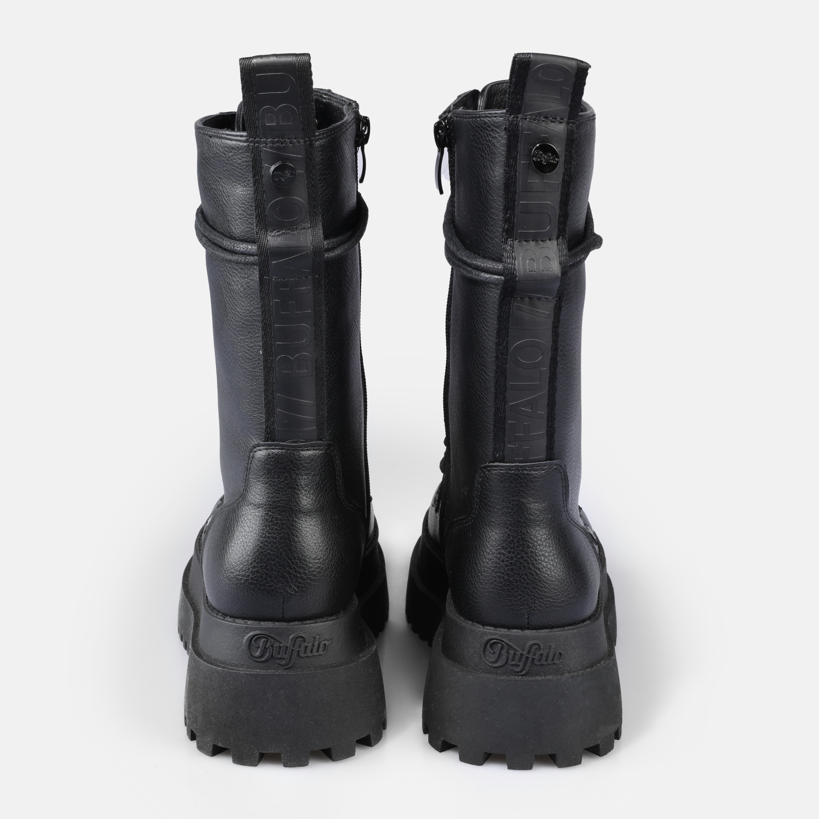 Buffalo Bottes à lacets »PLUTO«  Schnürboots, Plateaustiefel mit Profilsohle