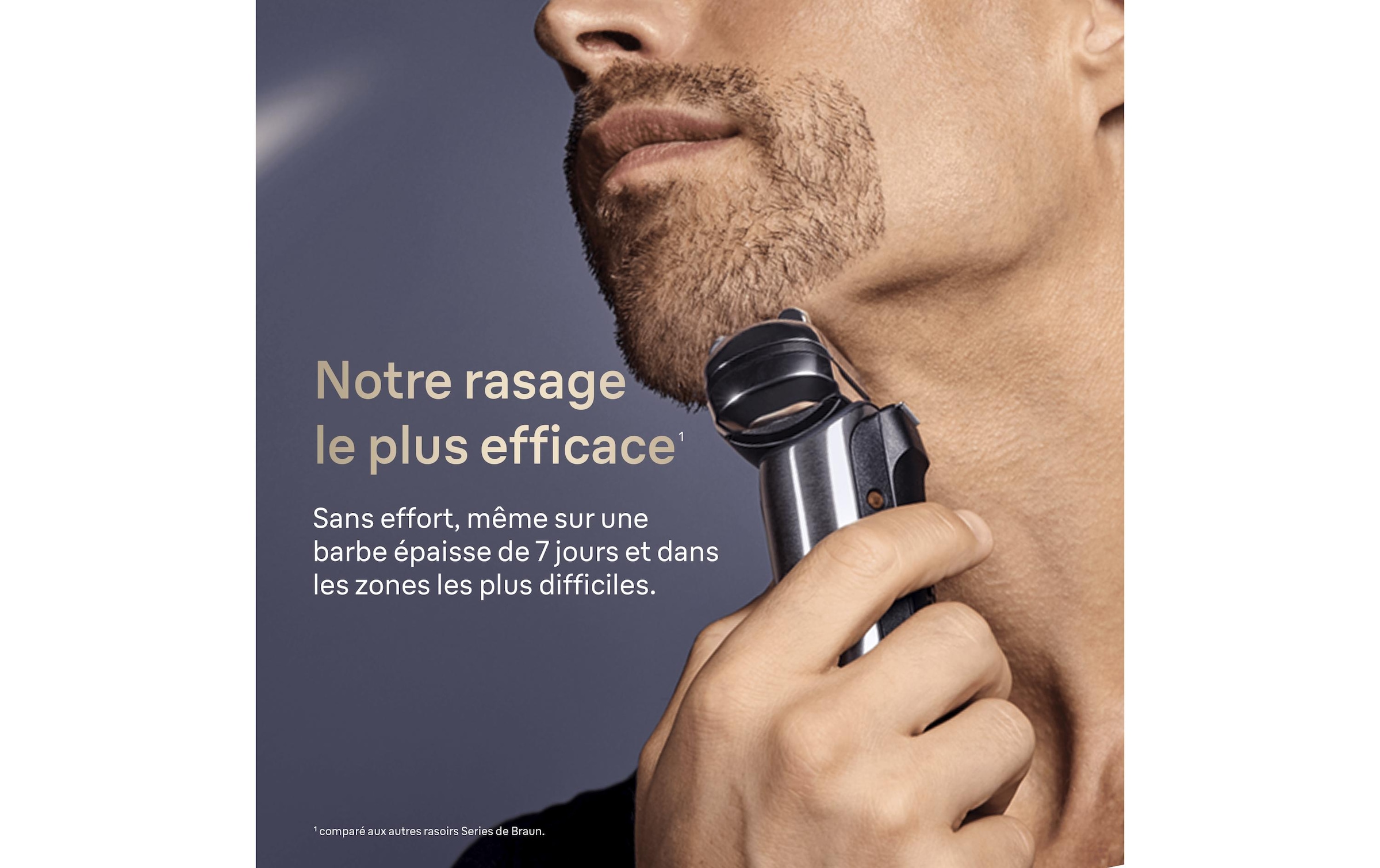 Braun »NEVO 11000cc« station de nettoyage SmartClean Plus Tondeuse de précision intégrée AeroTouch, écran intelligent, système de soin 7-en-1, étui de voyage, argent