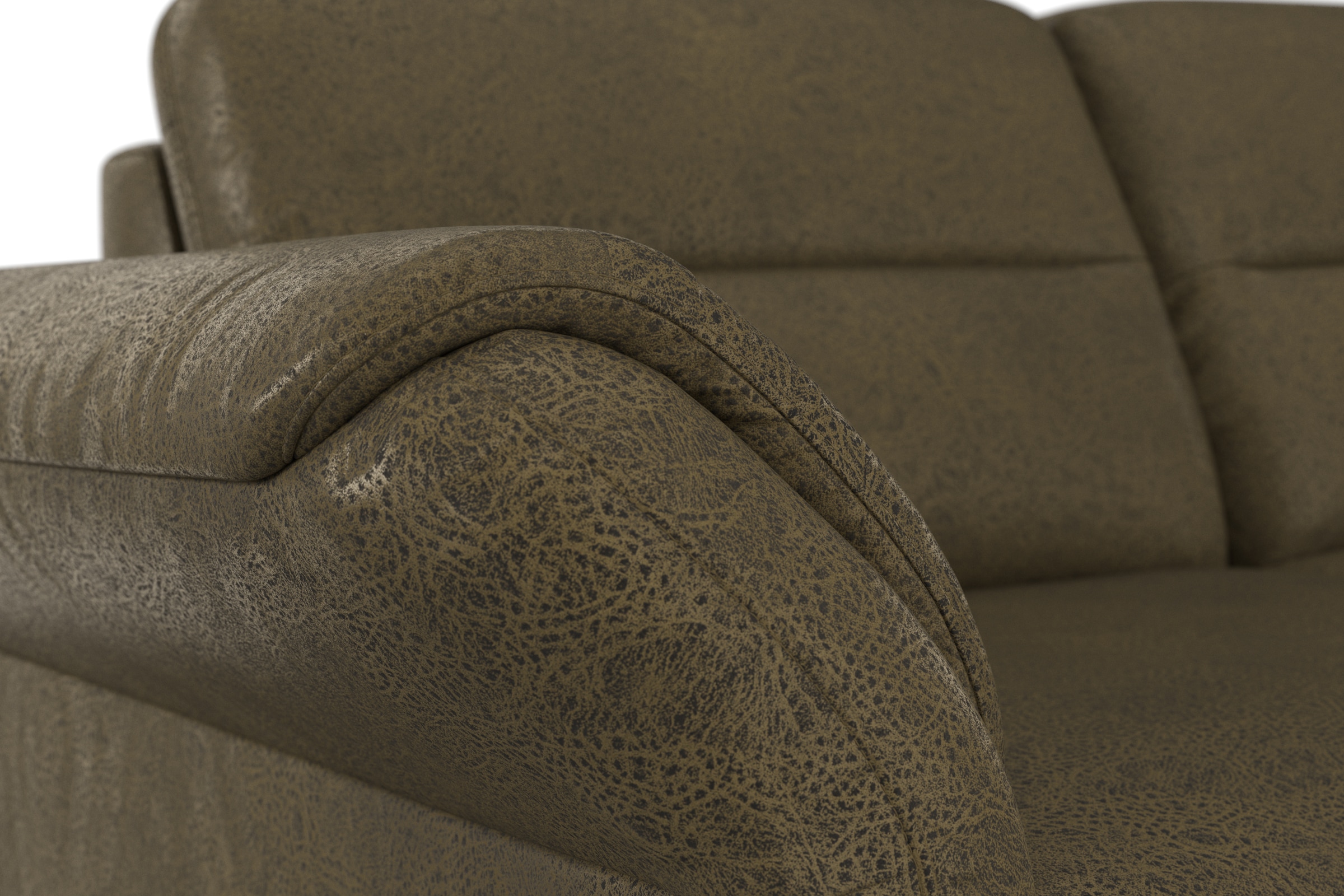 sit&more Ecksofa »Mellum L-Form« Federkern, wahlweise mit Bettfunktion, Bettkasten und Armteilfunktion