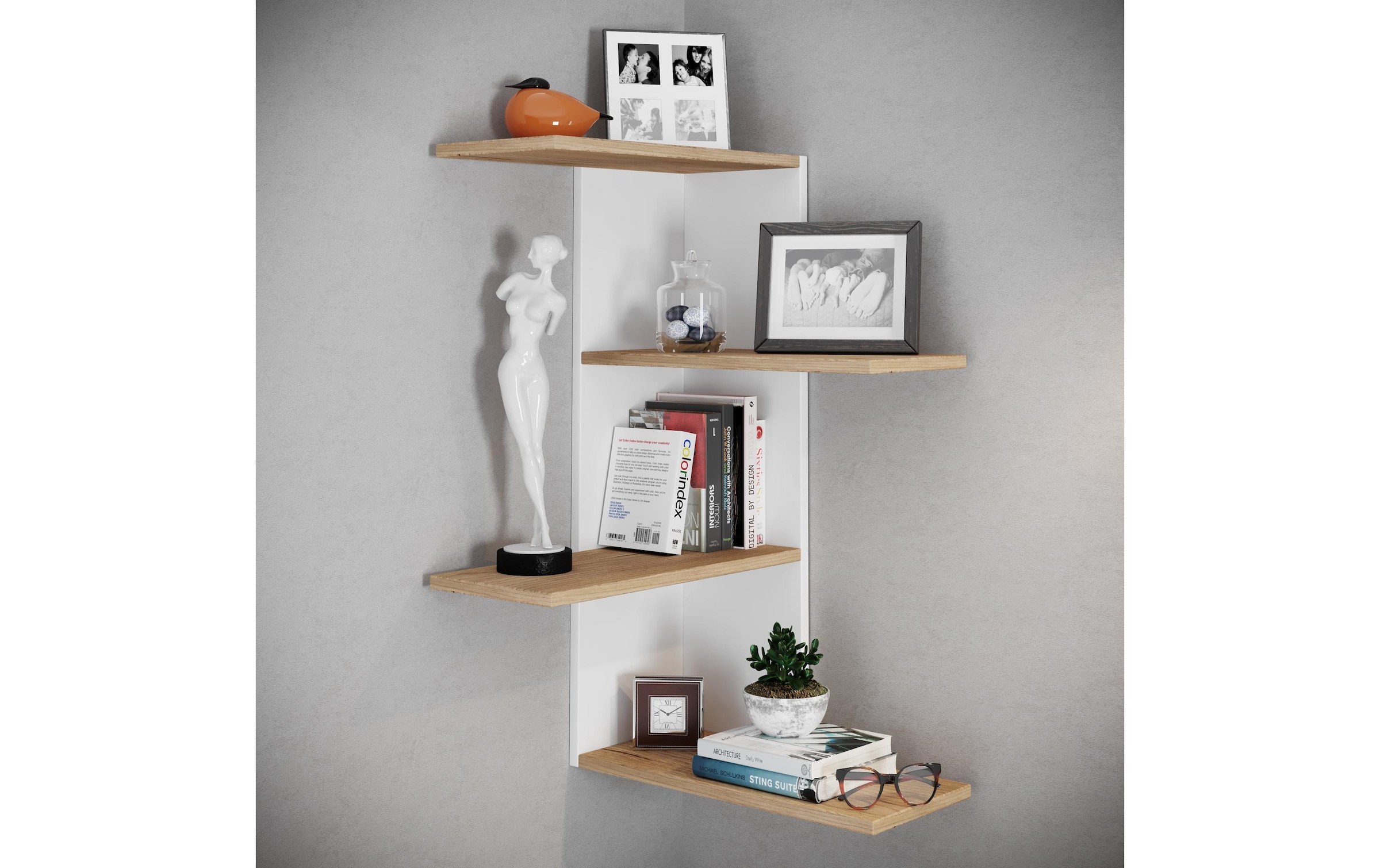 VCM Wandregal »Balos 77 x 45 cm«
