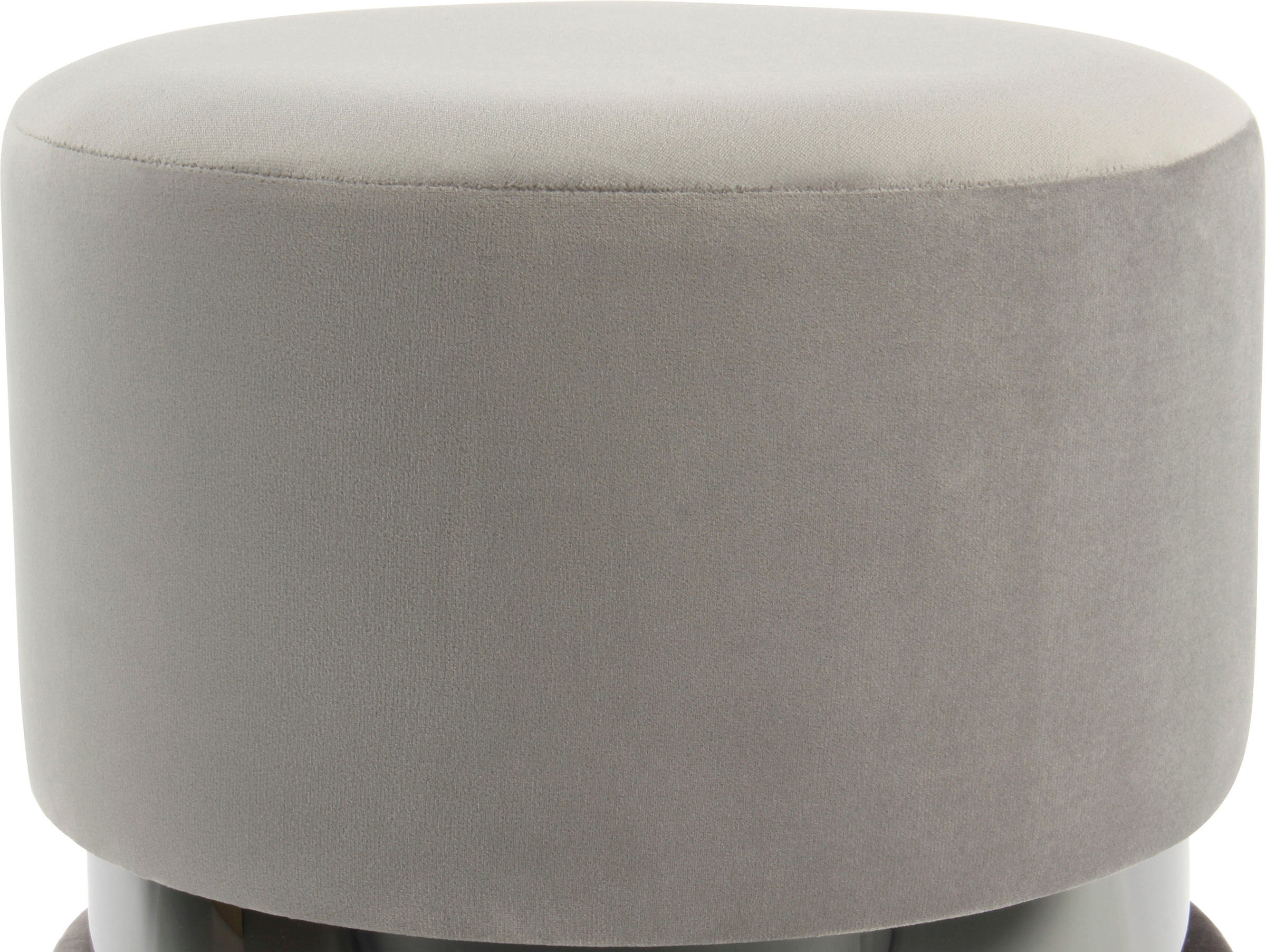 Kayoom Sitzhocker »Hocker Gipsy 825, stilvoller Sitzhocker, runde Form, stilvolles Design« 1 Stk. tlg. samtweich, platzsparend, vielfältig einsetzbar, weiche Polsterung