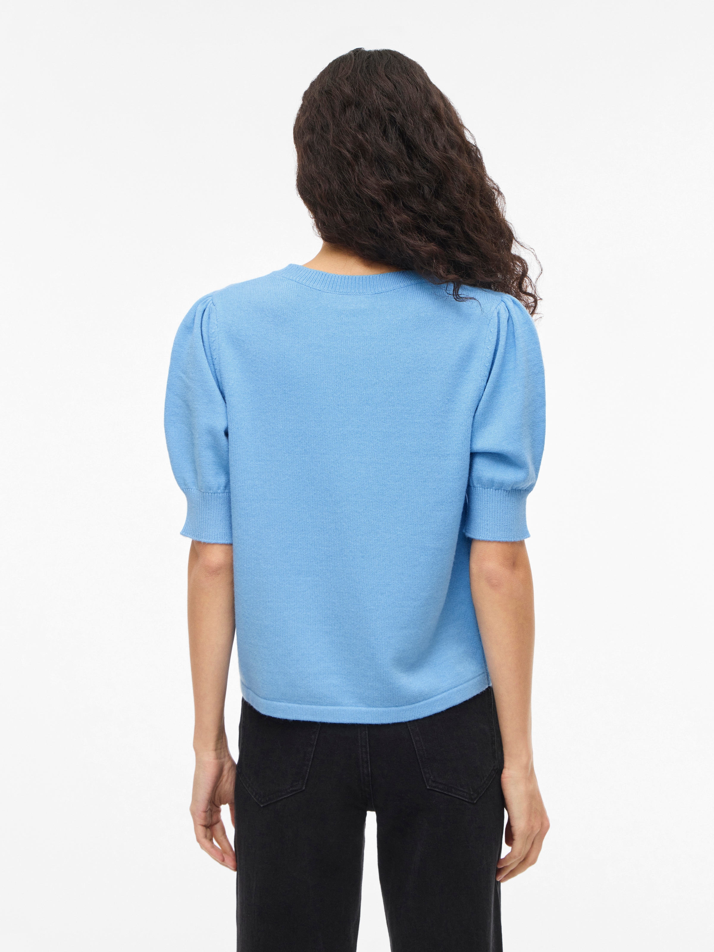 Vila Pull en tricot »VIRIL 2/4 SLEEVE O-NECK KNIT TOP - NOOS«