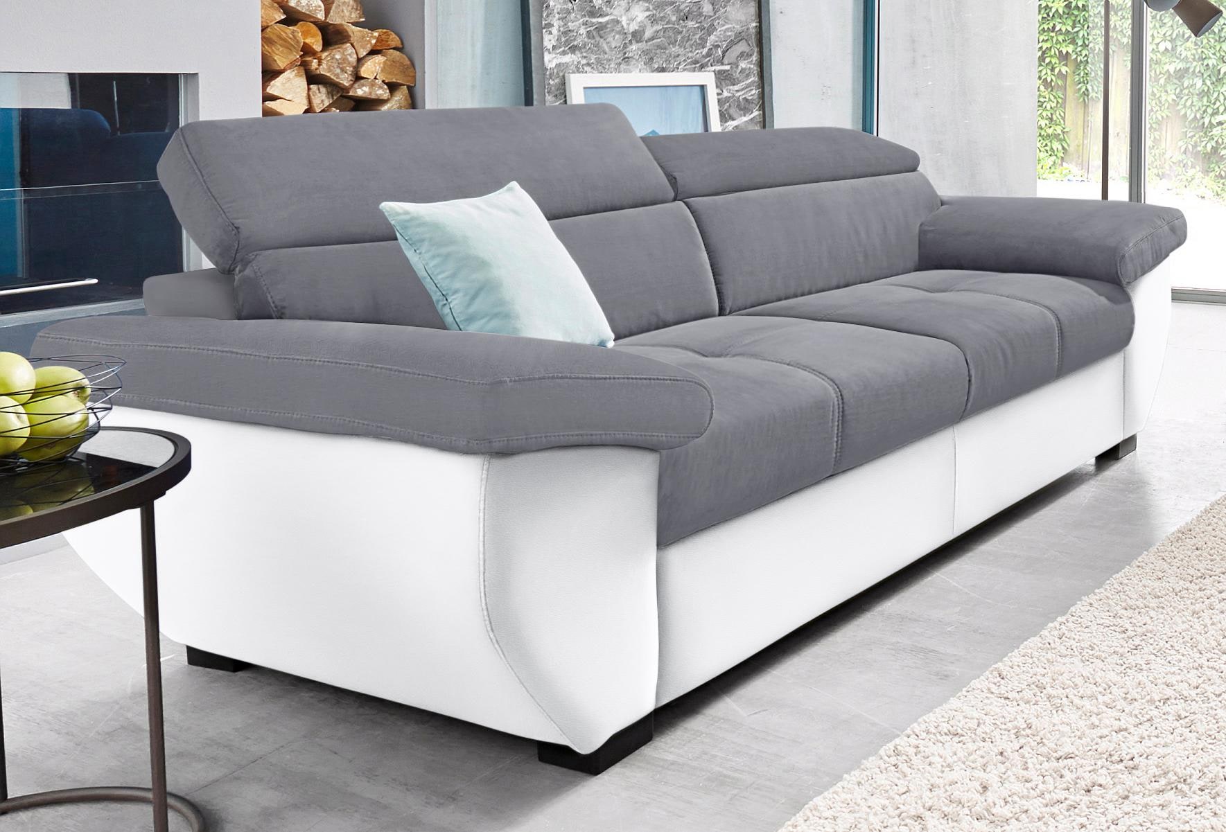 COTTA 2,5-Sitzer »Speedway« Big-Sofa mit Kopfteilverstellung