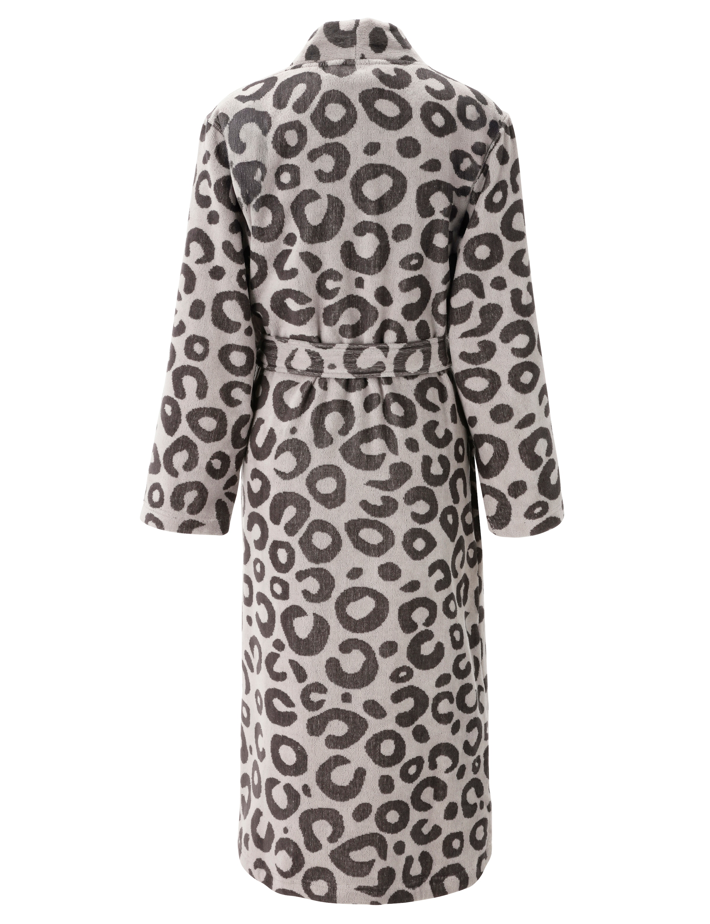 GOODproduct Unisex-Bademantel »Anna Leo, ideal für Sauna & Spa, Hotelbademantel, Morgenmantel« 1 Stk. für Damen & Herren, mit Taschen, S-3XL, mit trendigem Animal-Print