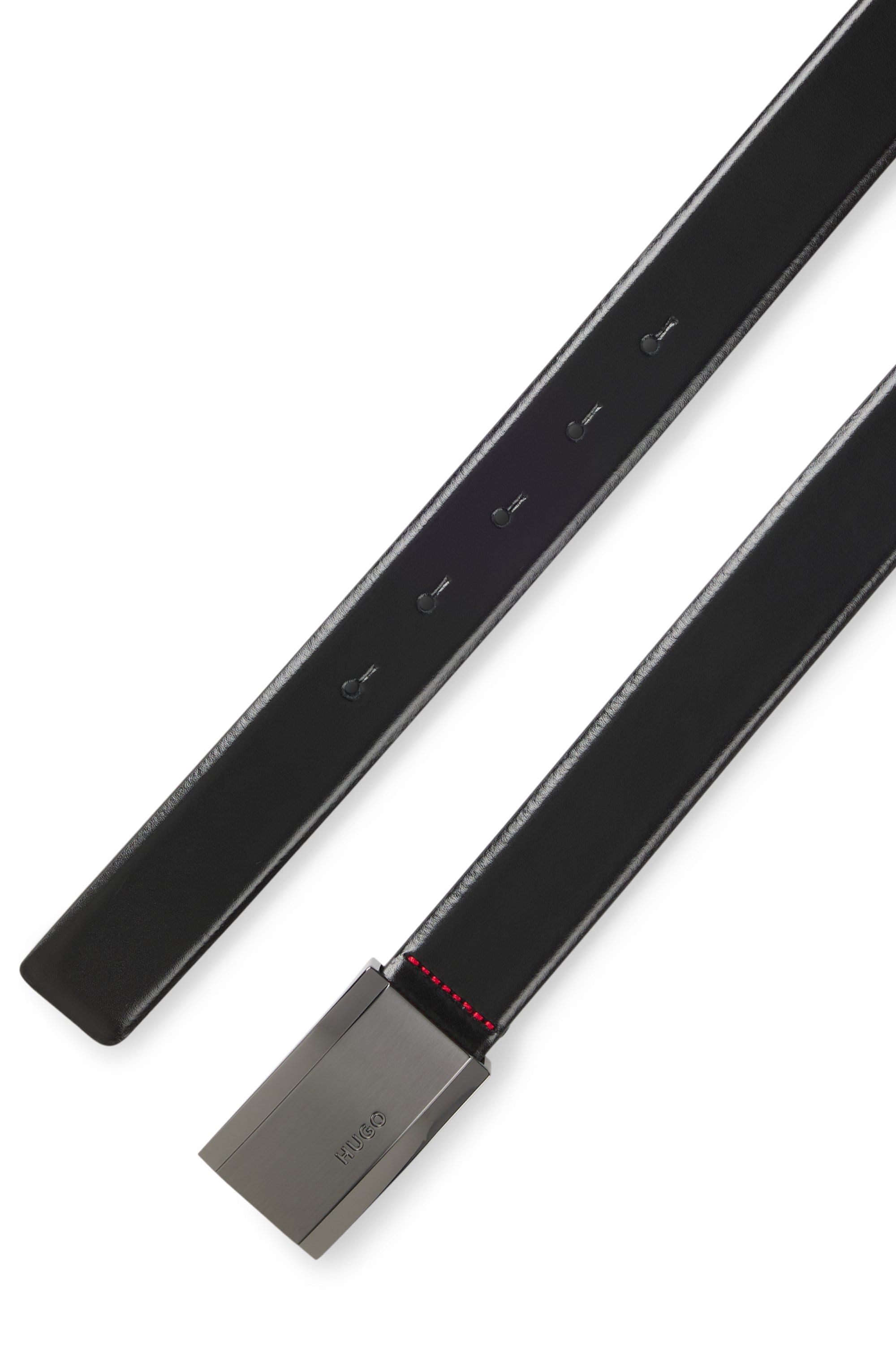 HUGO Ledergürtel »Gexter Sz30« mit Koppelschliesse