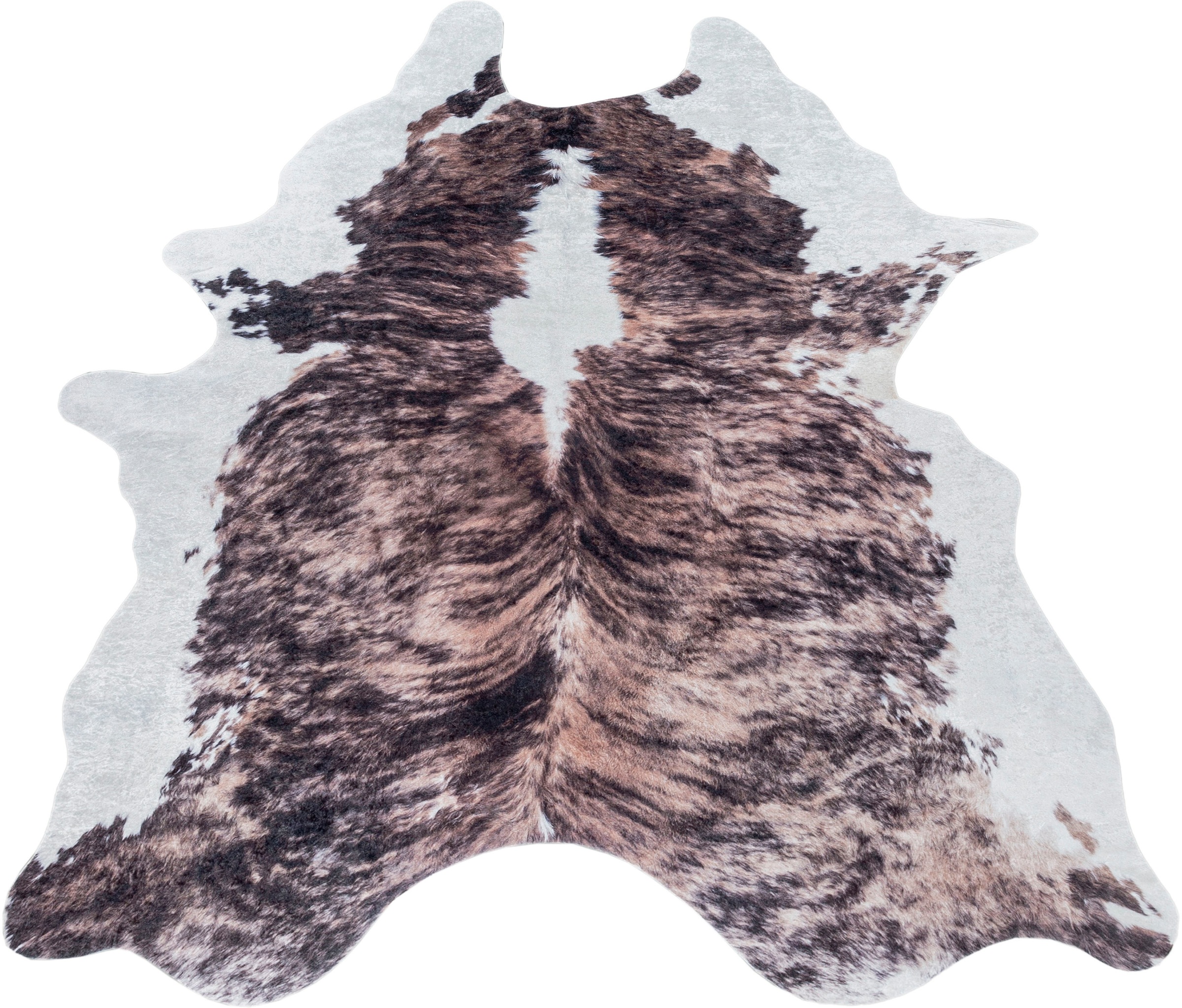 Ayyildiz Teppiche Teppich »ETOSHA 4113« fellförmig 6 mm Höhe Pflegeleicht / Moderner Fell Look