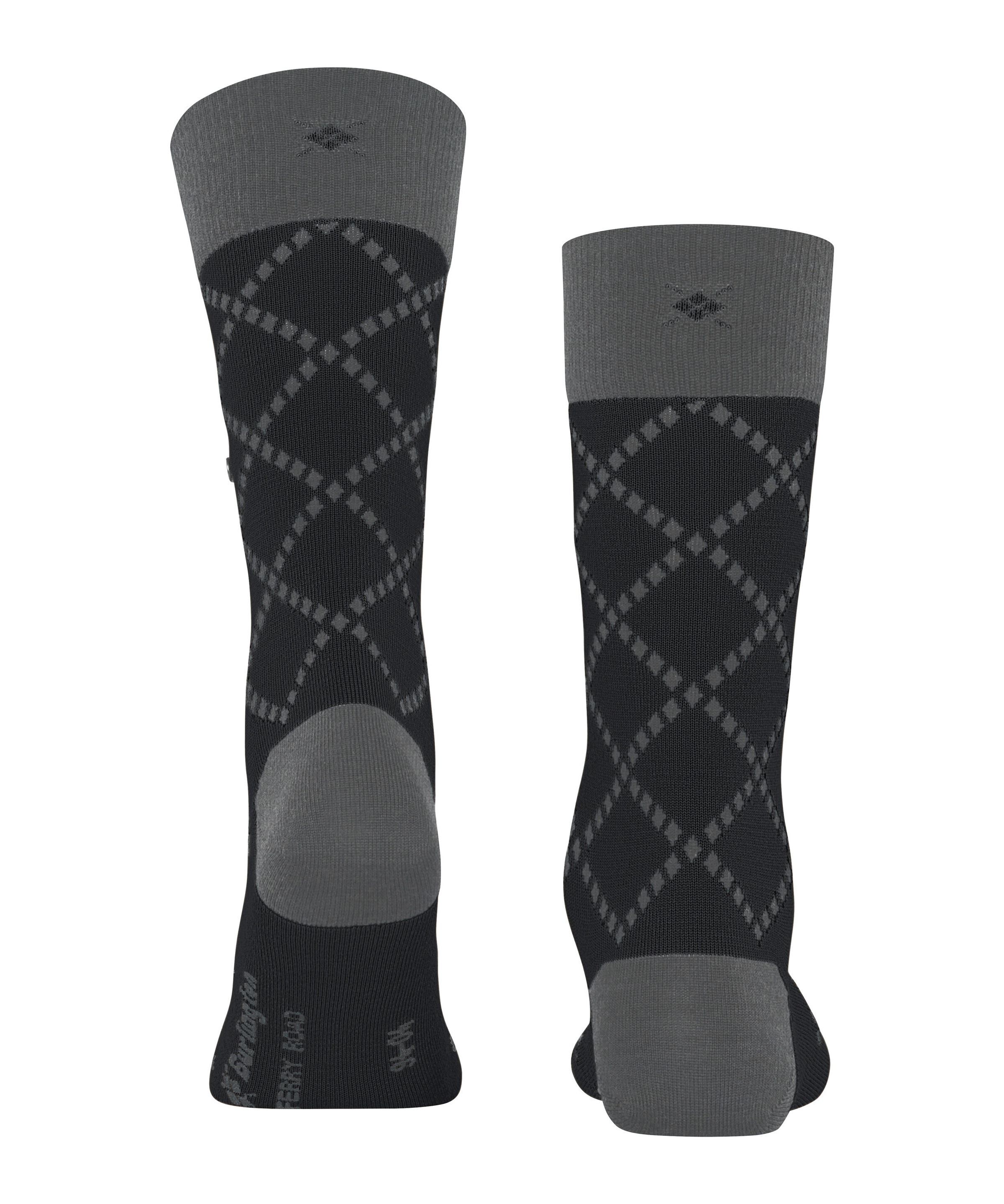 Burlington Chaussettes »Ferry Road« Taille unique 40-46, motif losanges, mélange laine chaud
