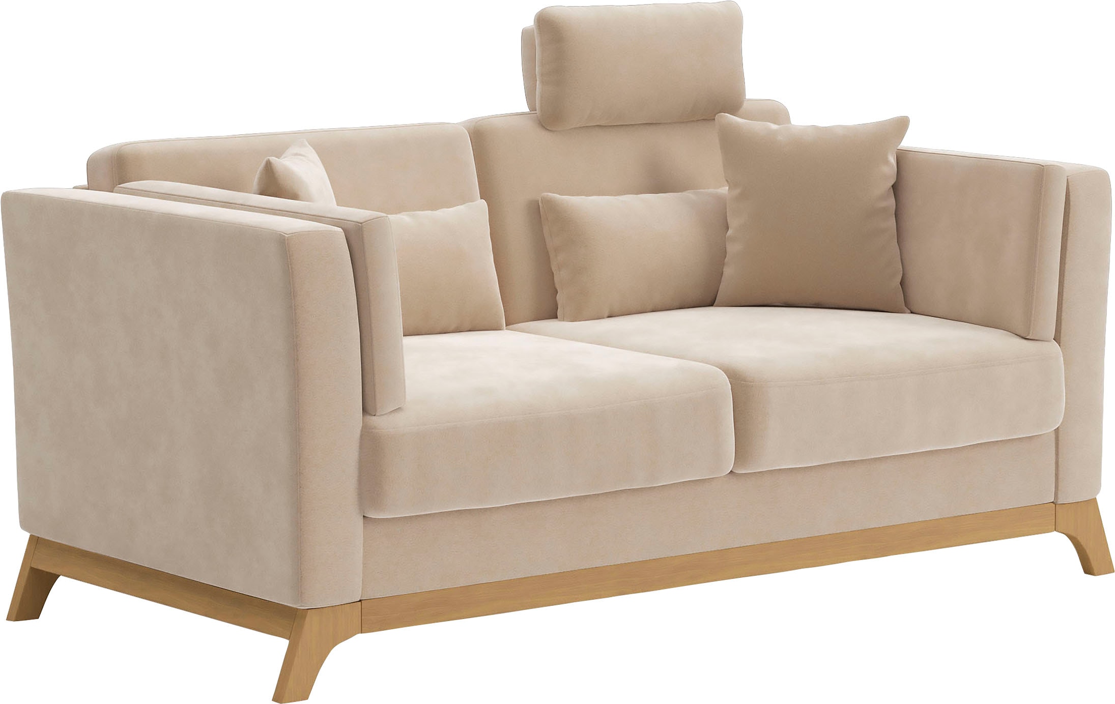 Home affaire 2,5-places »Viva« wahlweise mit Holzrahmen aus Eiche