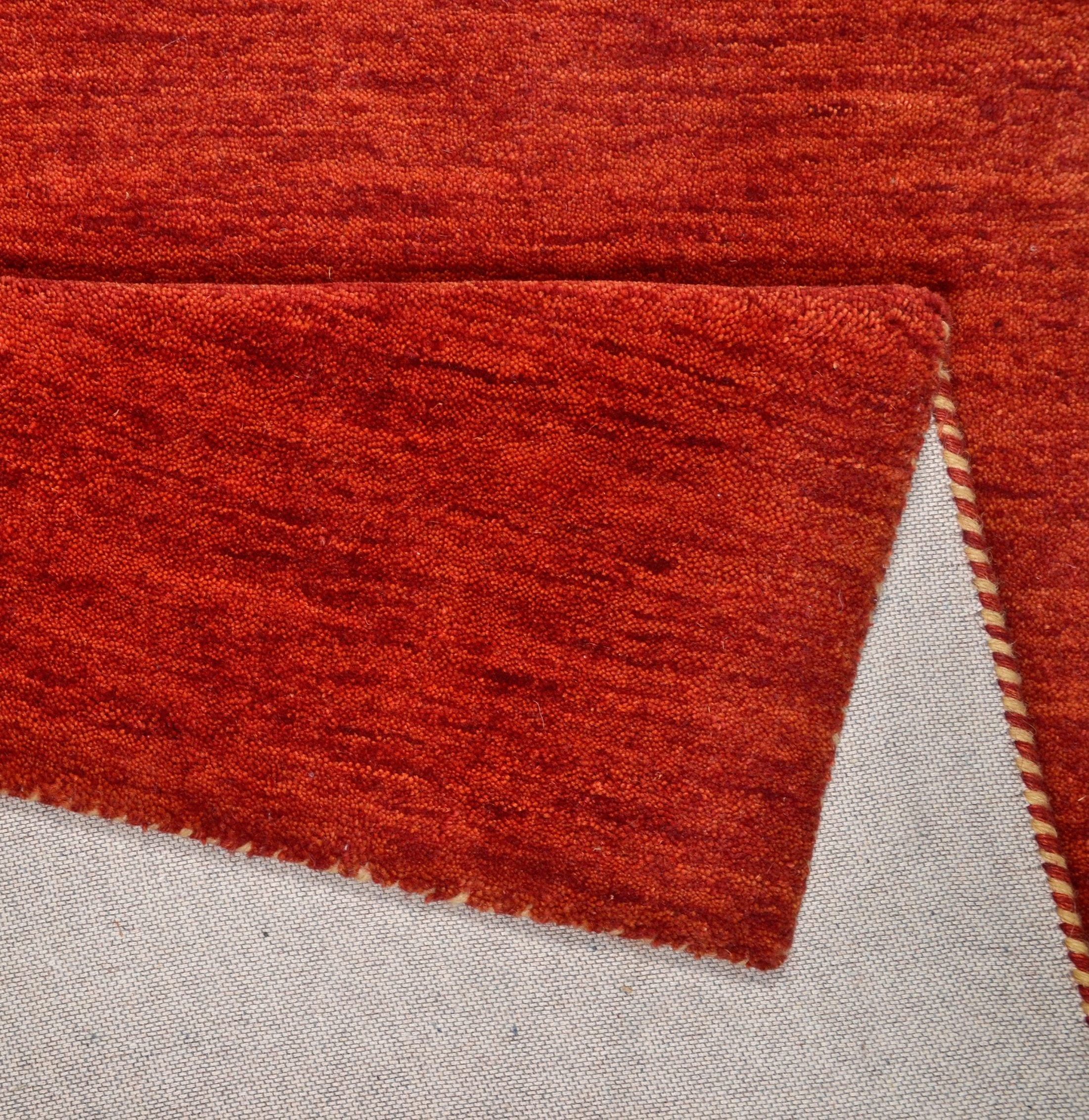 THEKO Wollteppich »Haltu Uni« rechteckig 17 mm Höhe Handweb Teppich, reine Wolle, Uni-Farben, meliert, handgewebt