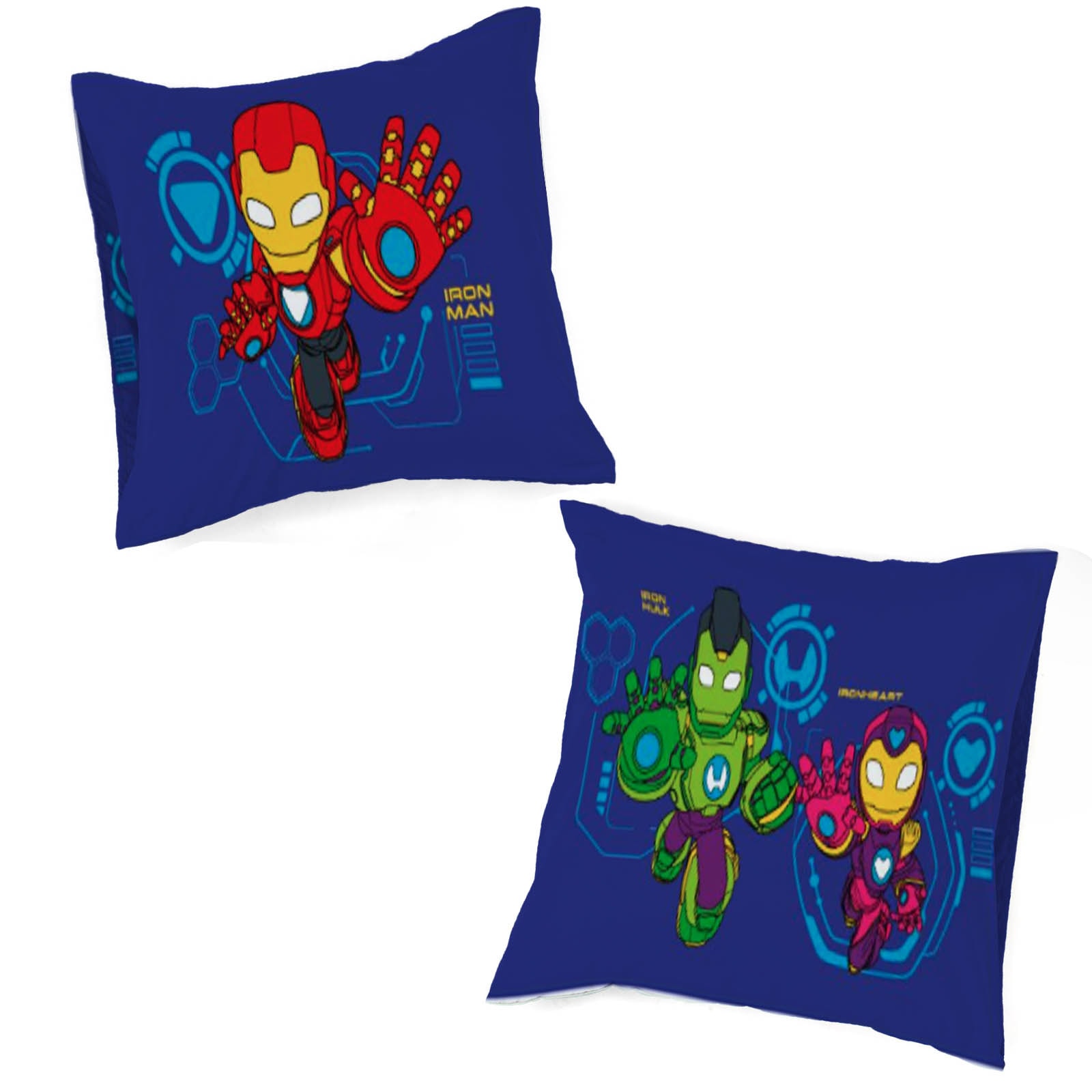 MARVEL Linge de lit pour enfants »Iron Man Armor« 2 100% coton