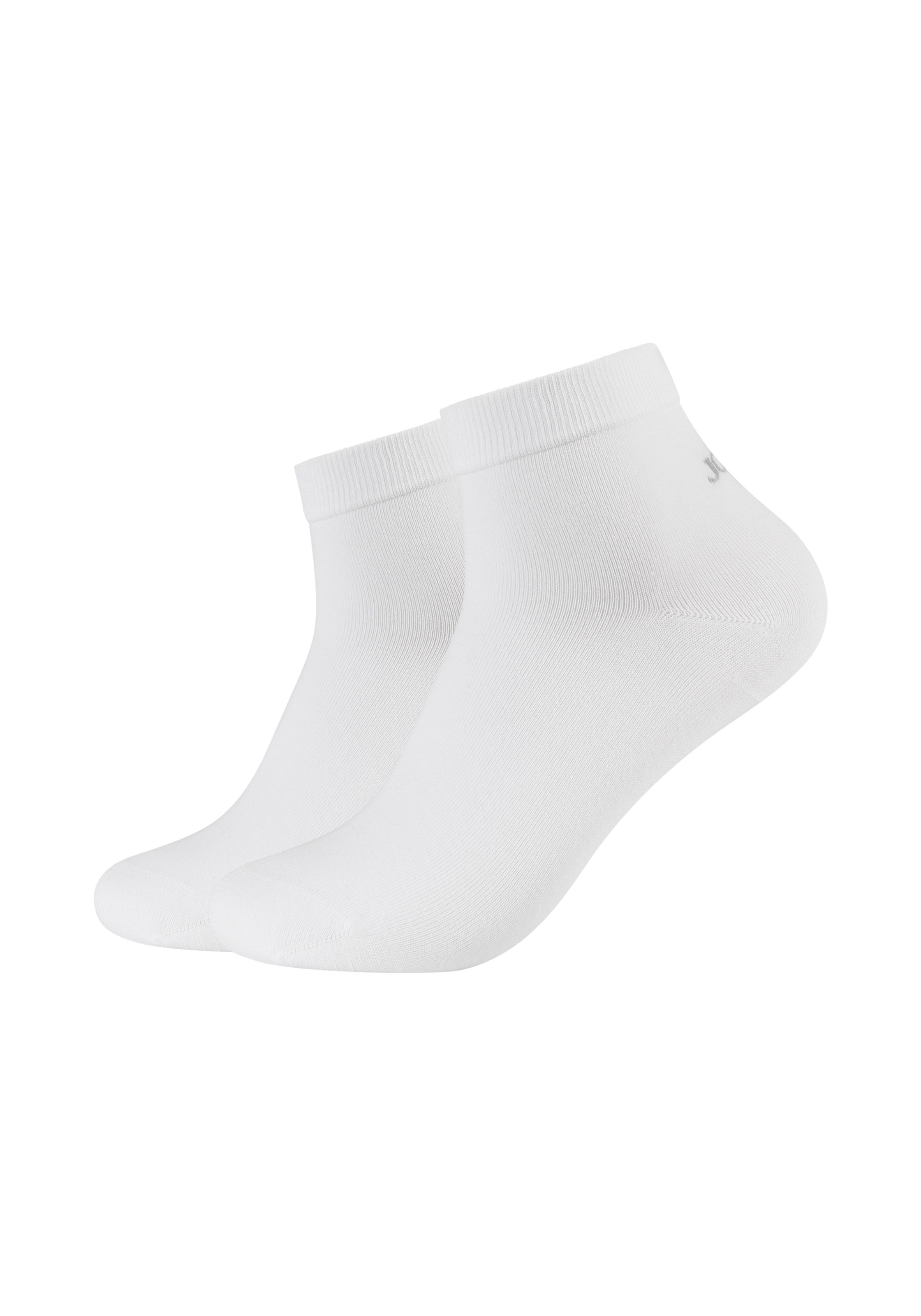 JOOP! Chaussettes courtes »premium essentials« 4 Paar, 4 cuis tlg. mit Logoschriftzug an der Ferse