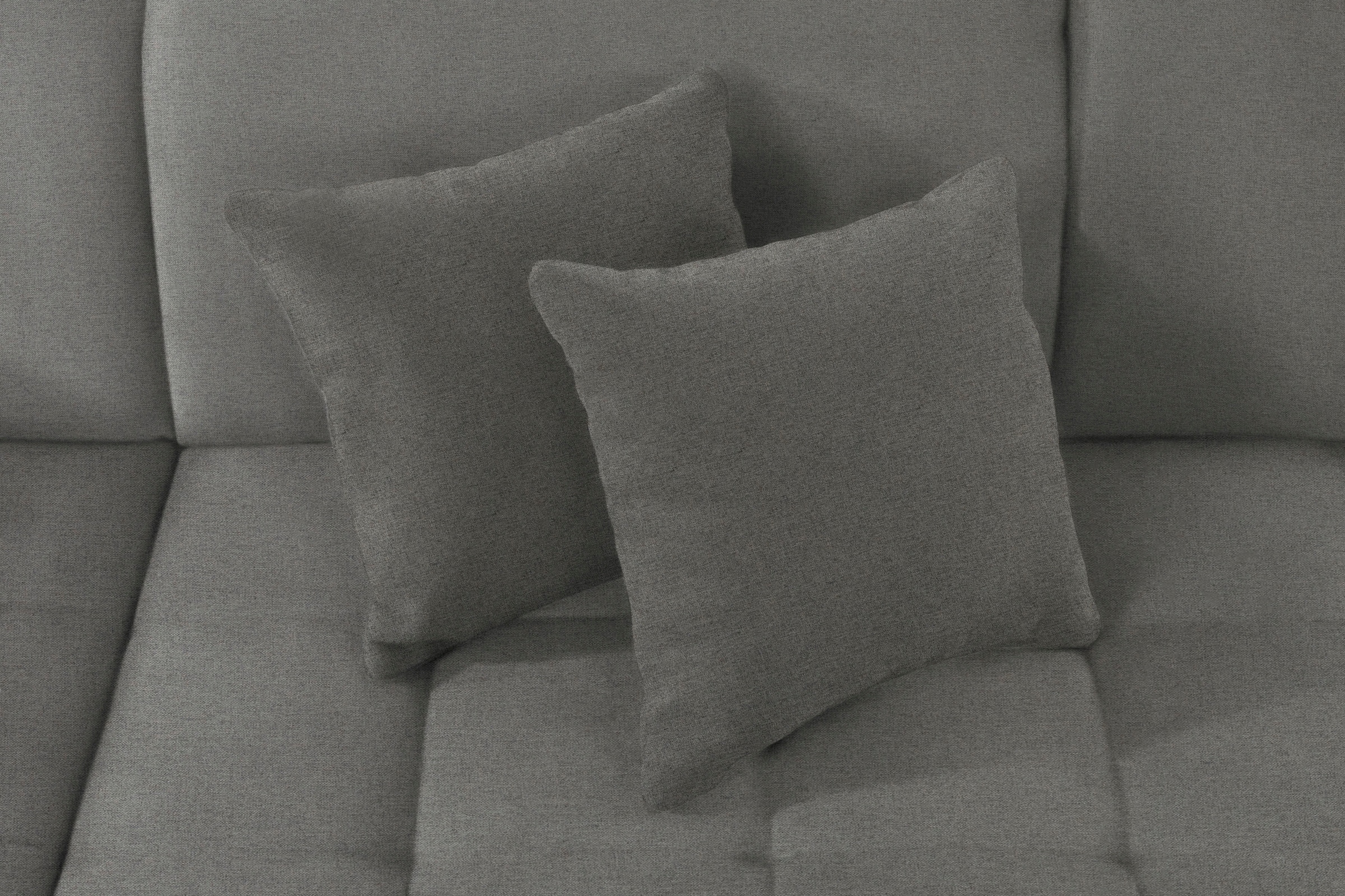 DOMO collection Canapé d'angle »Franzi, zeitlos und elegant, moderne Sitzheftung, L-Form« wahlweise mit Kopfteilverstellung (dann Breite: 275 cm)