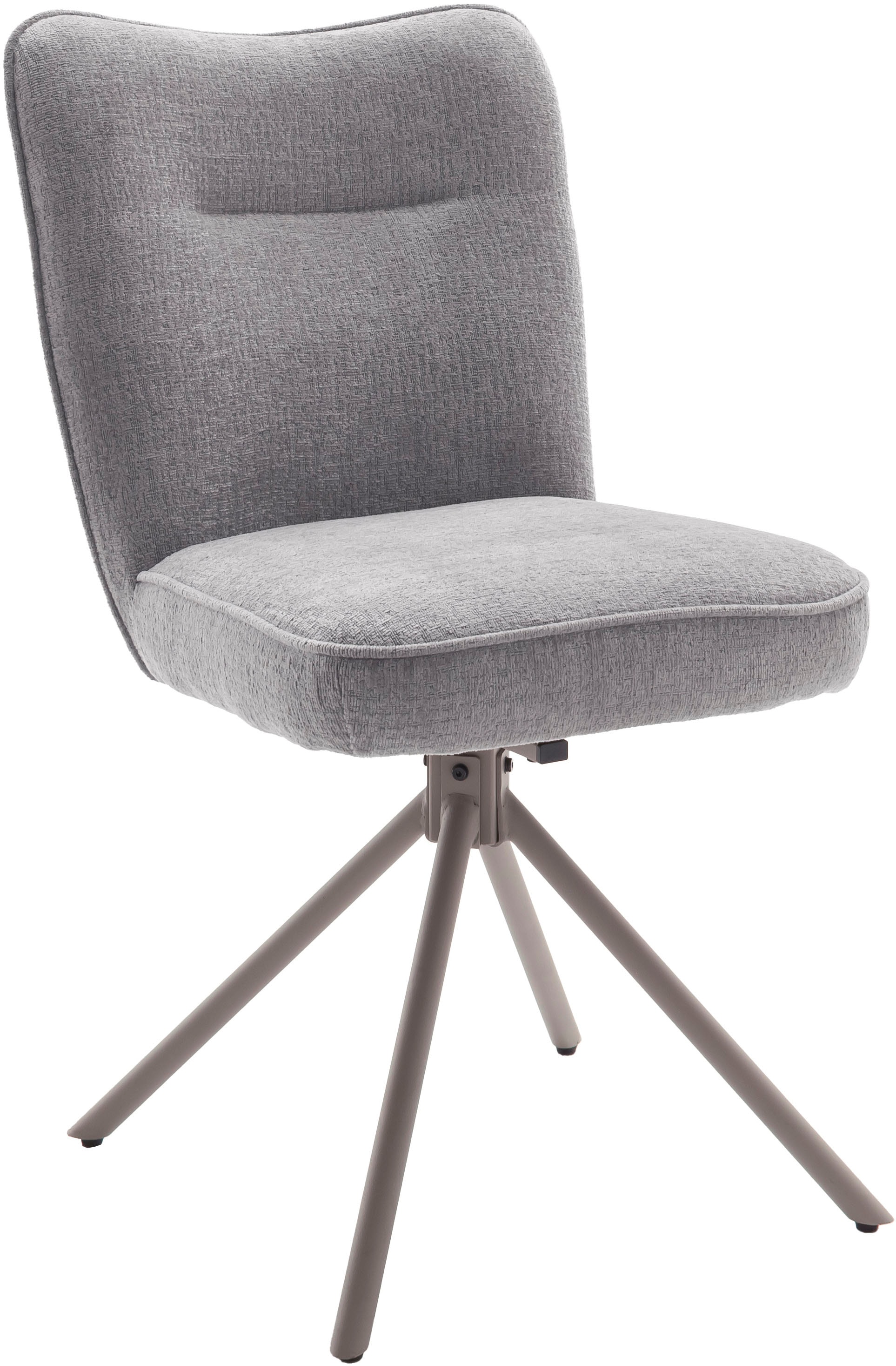 MCA furniture Chaise à 4 pieds (Ensemble) 2 cuis180° drehbar, Taschenfederkern