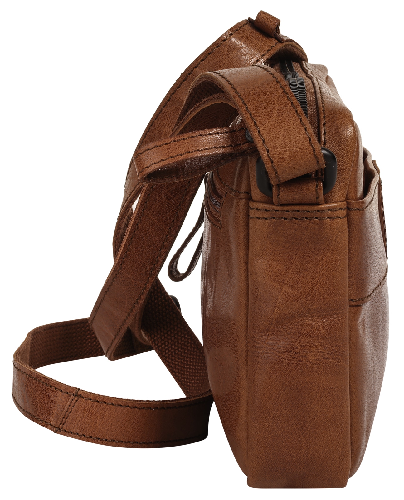 Spikes & Sparrow Sac à bandoulière »SPIKES & SPARROW Damen echt Leder« cuir véritable