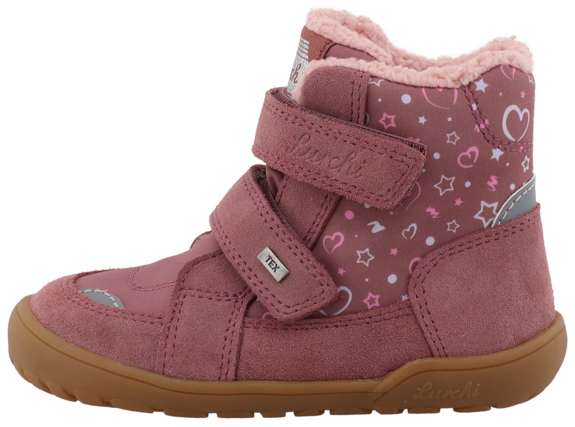 Lurchi »Jilly Barefoot-TEX«  Klettschuh mit Warmfutter, Grössenschablone zum Download