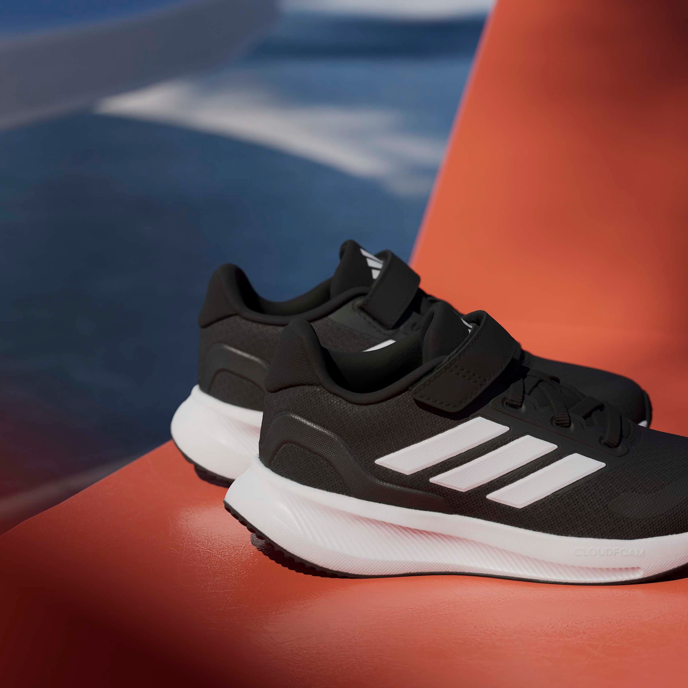 adidas Sportswear Laufschuh »RUNFALCON 5 KIDS«  mit Klettverschluss, für Kinder