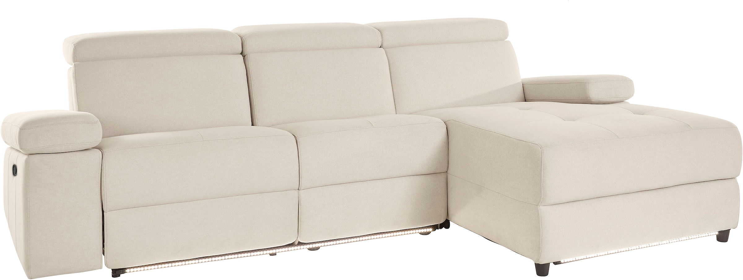 Home affaire »Kilado, L-Form,« mit Relaxfunktion, verstellbarer Armlehne, Kopfteilverstellung