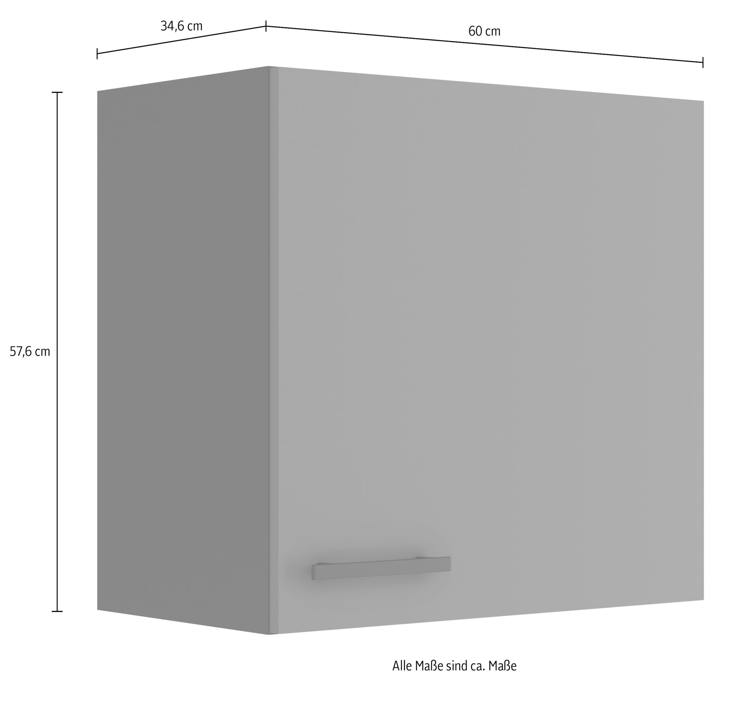 OPTIFIT Hängeschrank »Palma« Breite 60 cm, 1 Tür, 1 Einlegeboden