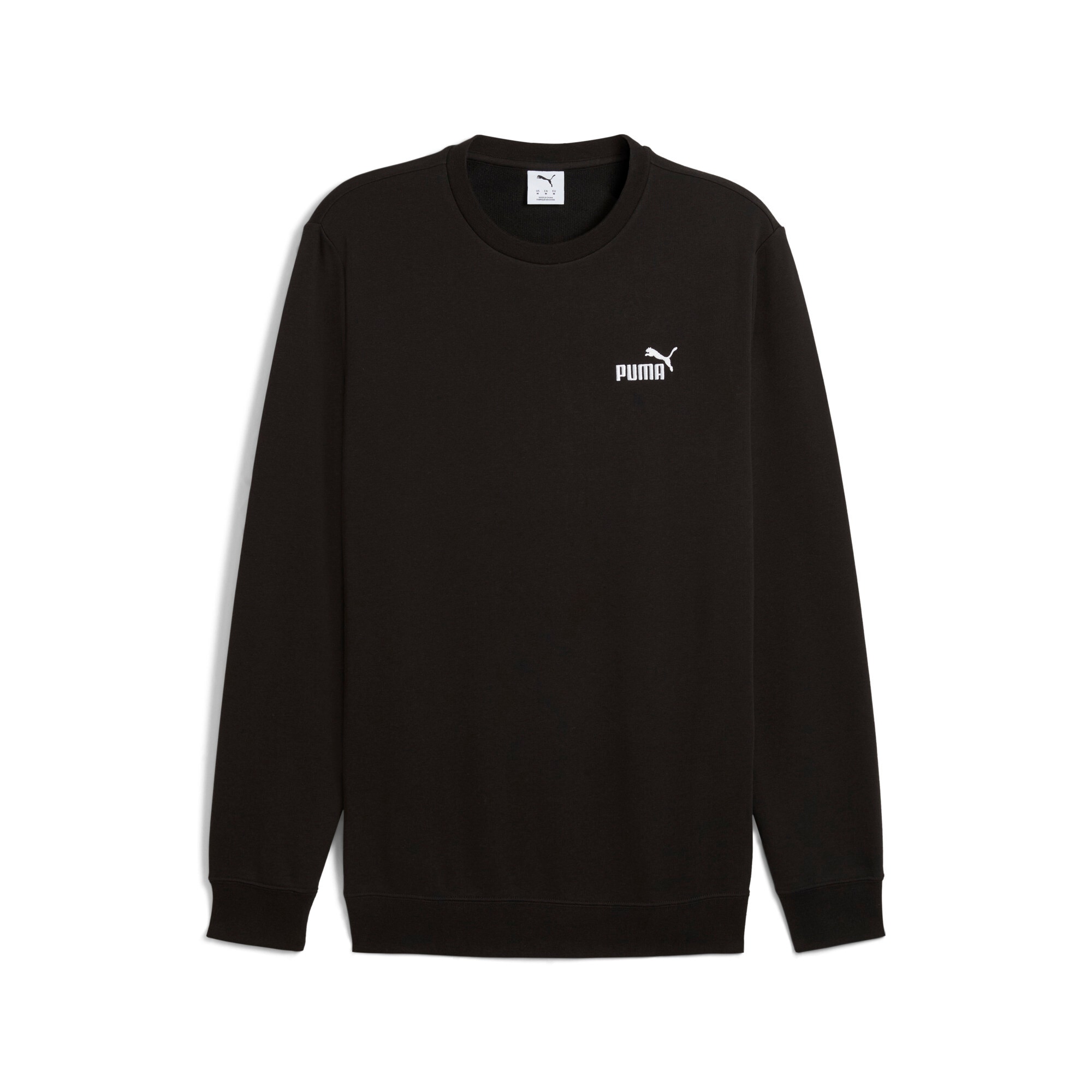 PUMA Langarmshirt »ESS SMALL NO 1 LOGO CREW TR« Regular Fit, Langarm, für sportlichen Alltag, Rundhalsausschnitt