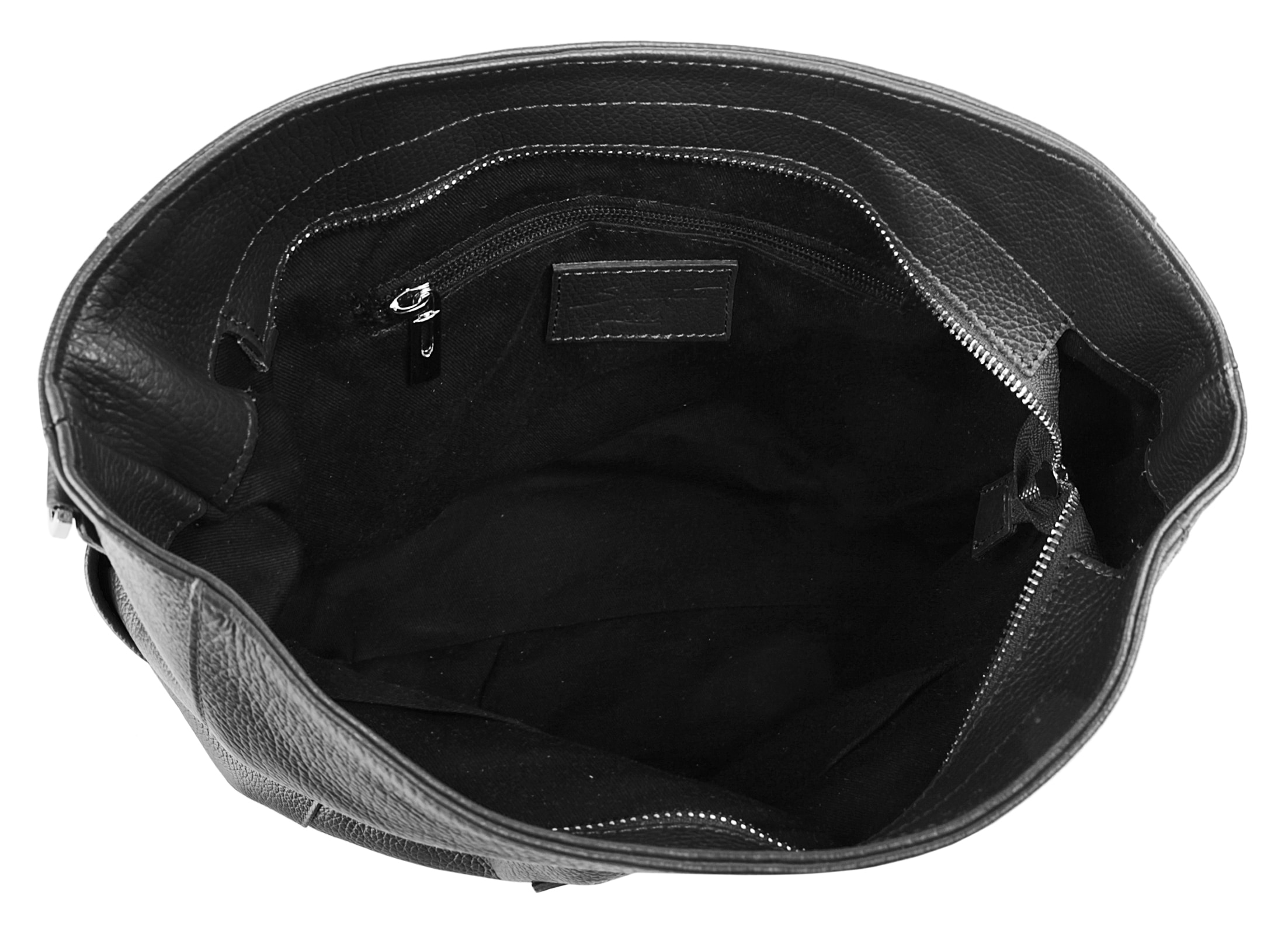 Samantha Look Shopper echt Leder, Made in Italy