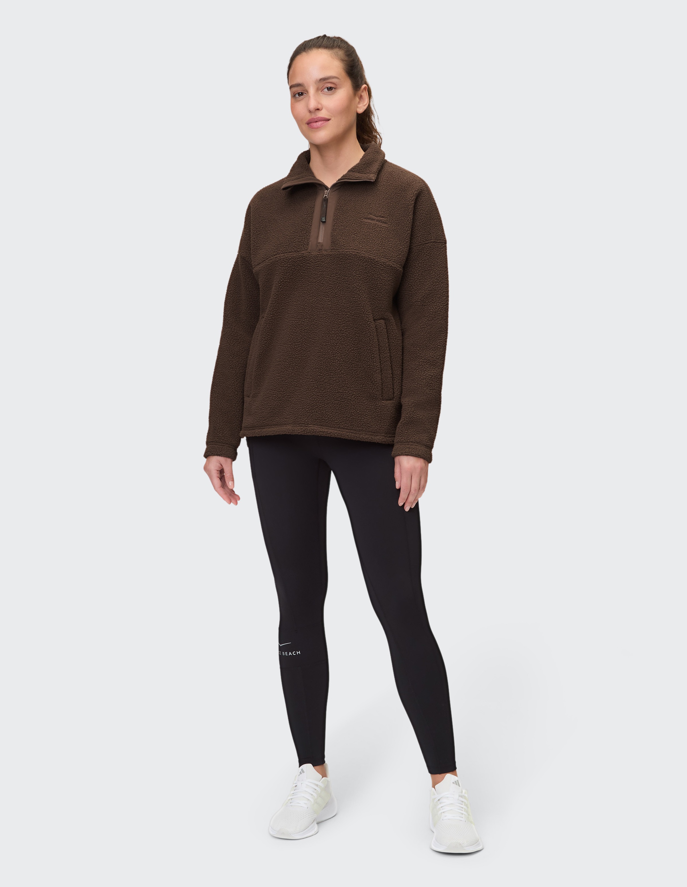 Venice Beach Sweatshirt »1/4 Zip Sweat SARAH«
