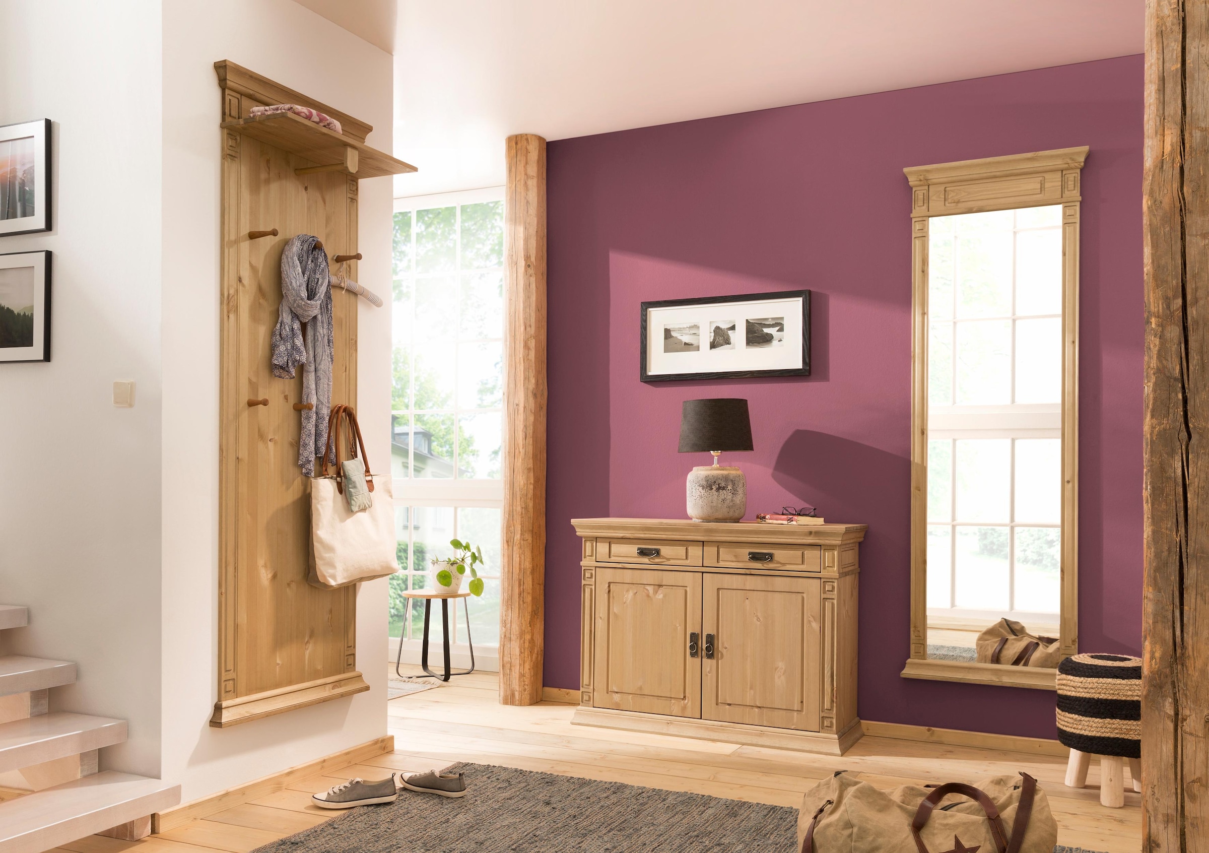 Home affaire Kommode »Vinales« Breite 112 cm aus massiver Kiefer