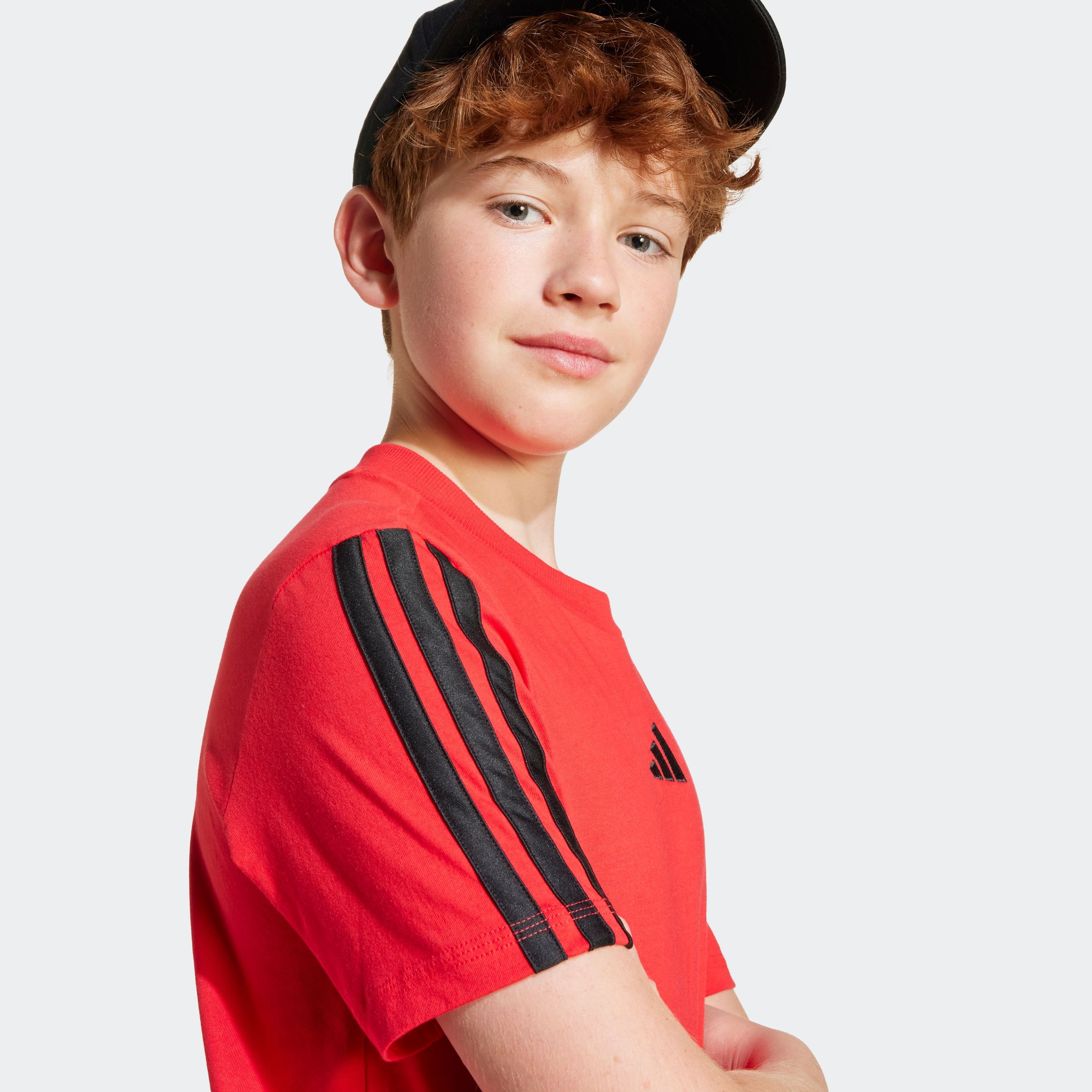 adidas Sportswear T-Shirt »J 3S TEE 160« sportlicher Stil, Rundhalsausschnitt, ohne Verschluss, für Kinder