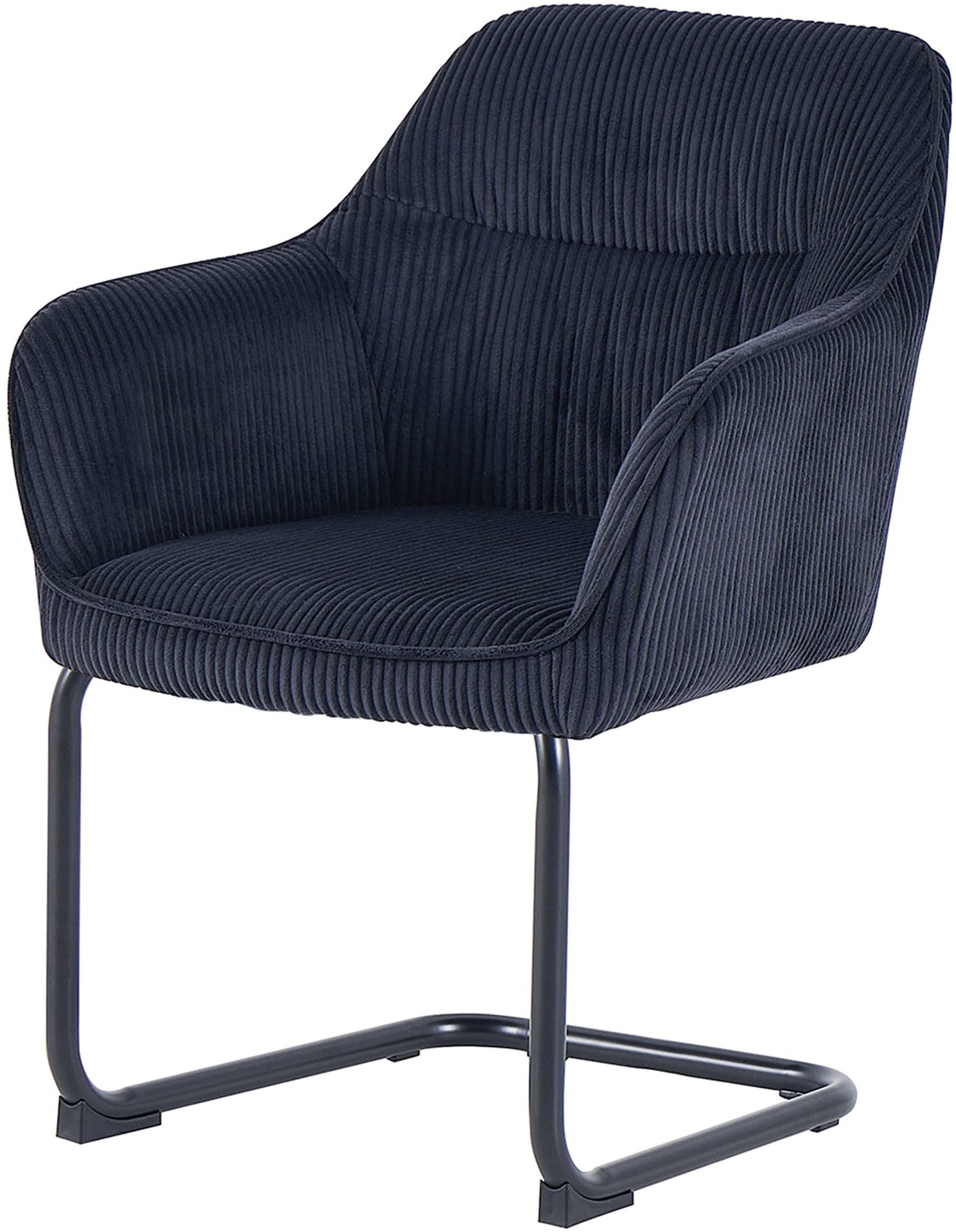 byLIVING Chaise cantilever »ELBA« (Ensemble) 2 cuisGrob-Cord, 110 kg, 180° drehbar Rückholfunktion, Schwingstuhlgestell