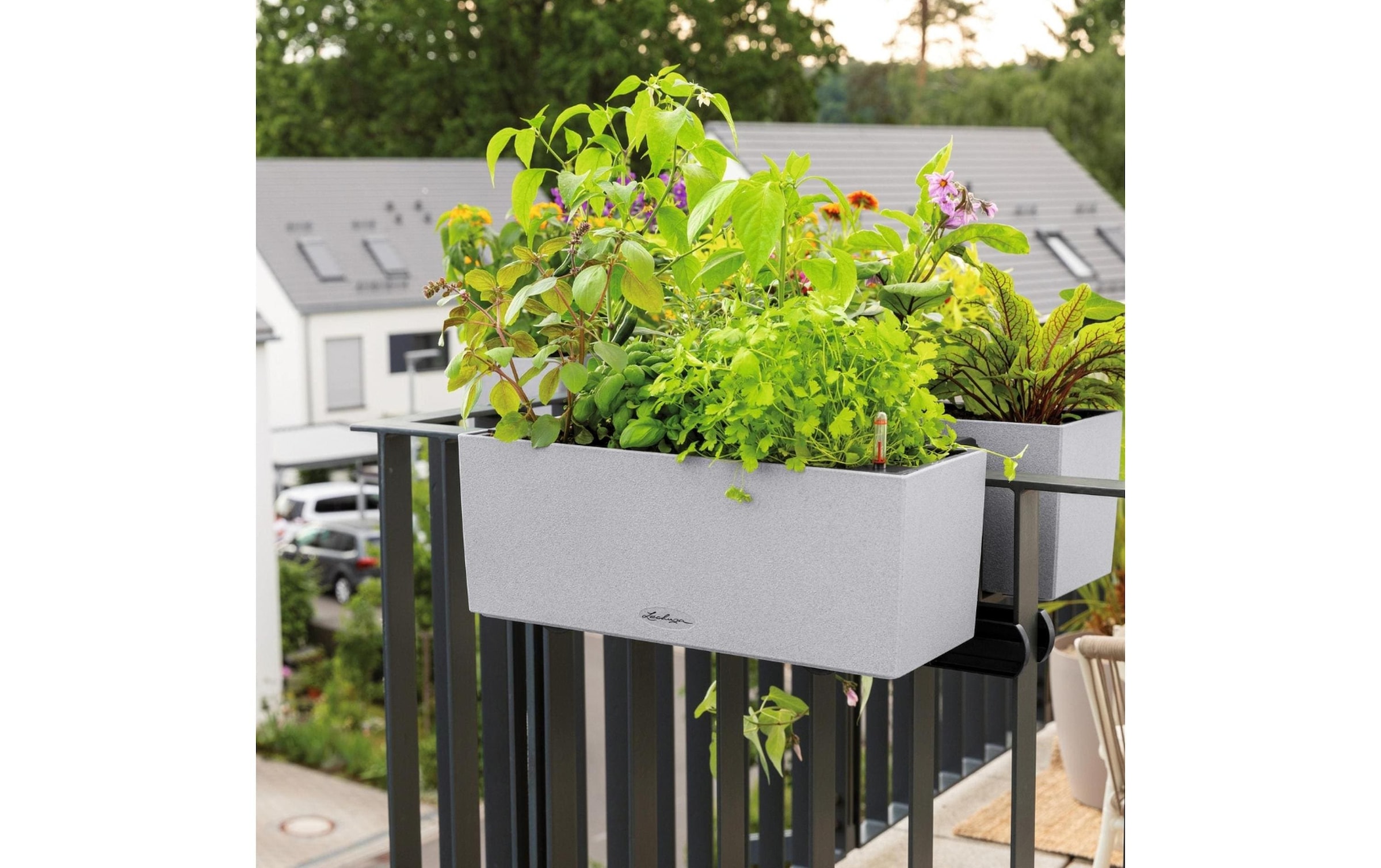   Bac de balcon »Lechuza BALCONERA Stone 40«