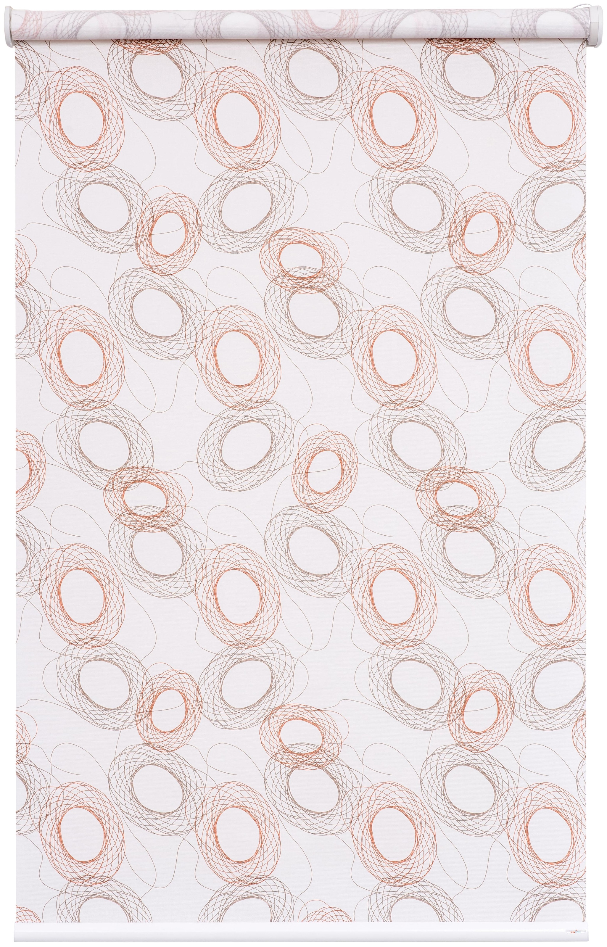 sunlines Store à piles »Premium Style Batterierollo Circles Twist« Lichtschutz mit Bohren im Fixmass