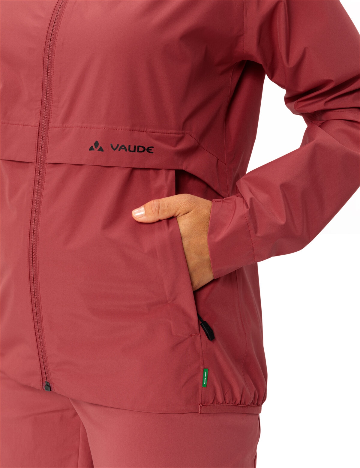 VAUDE Regenjacke »WOMEN'S LOAMER RAIN JACKET« 1 Stk. tlg. Wasserdicht