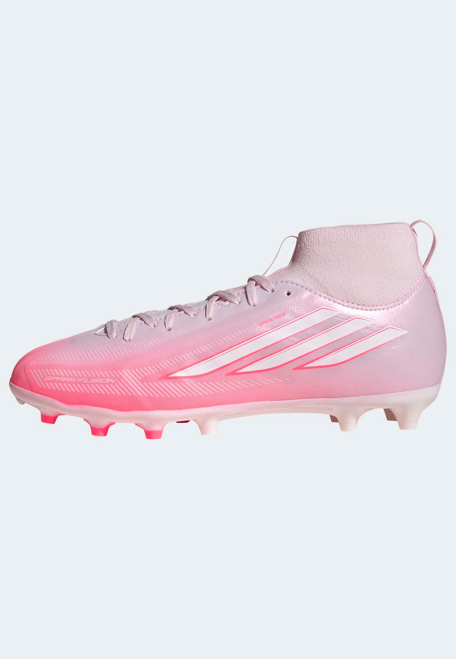 adidas Performance Fussballschuh »F50 SPARKFUSION LEAGUE KIDS , FESTE BÖDEN / KUNSTRASEN, HALBHOCH GESCH«  für Rasen und Kunstrasenplätze geeignet, für Jugendliche & Kinder