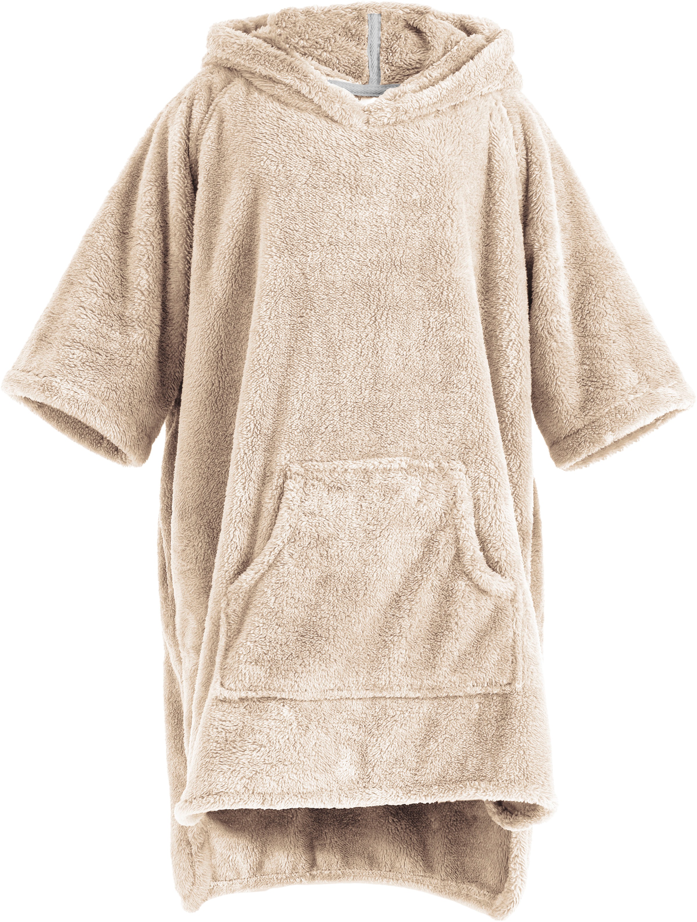 my home Badeponcho »Lillou, für Kinder, ideal für Urlaub oder im Schwimmbad« 1 Stk. tlg., weich und kuschelig, Fleece, plüsch, Surfponcho