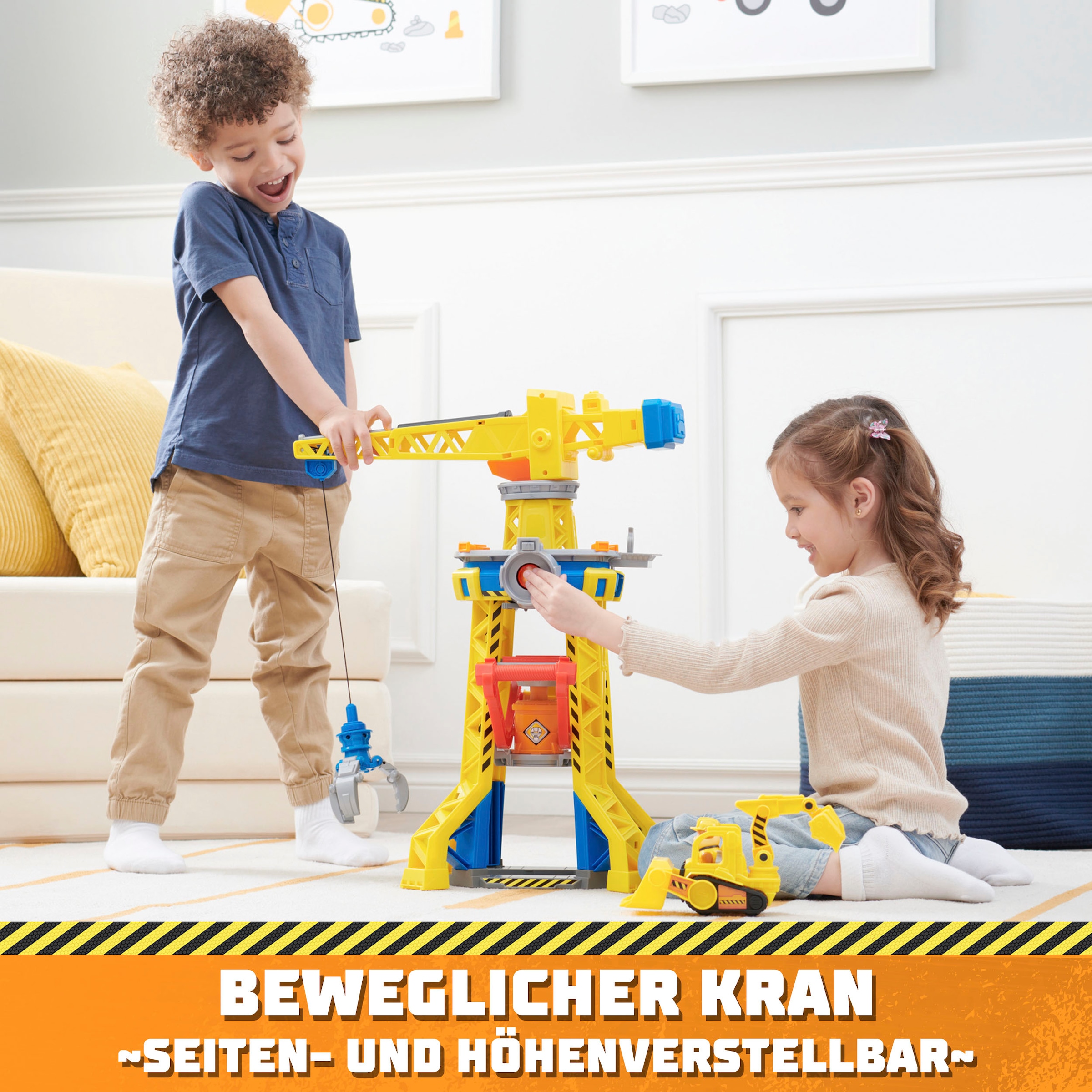Spin Master Spielwelt »Rubble & Crew -  Barkyard Playset« mit Licht- und Soundeffekt