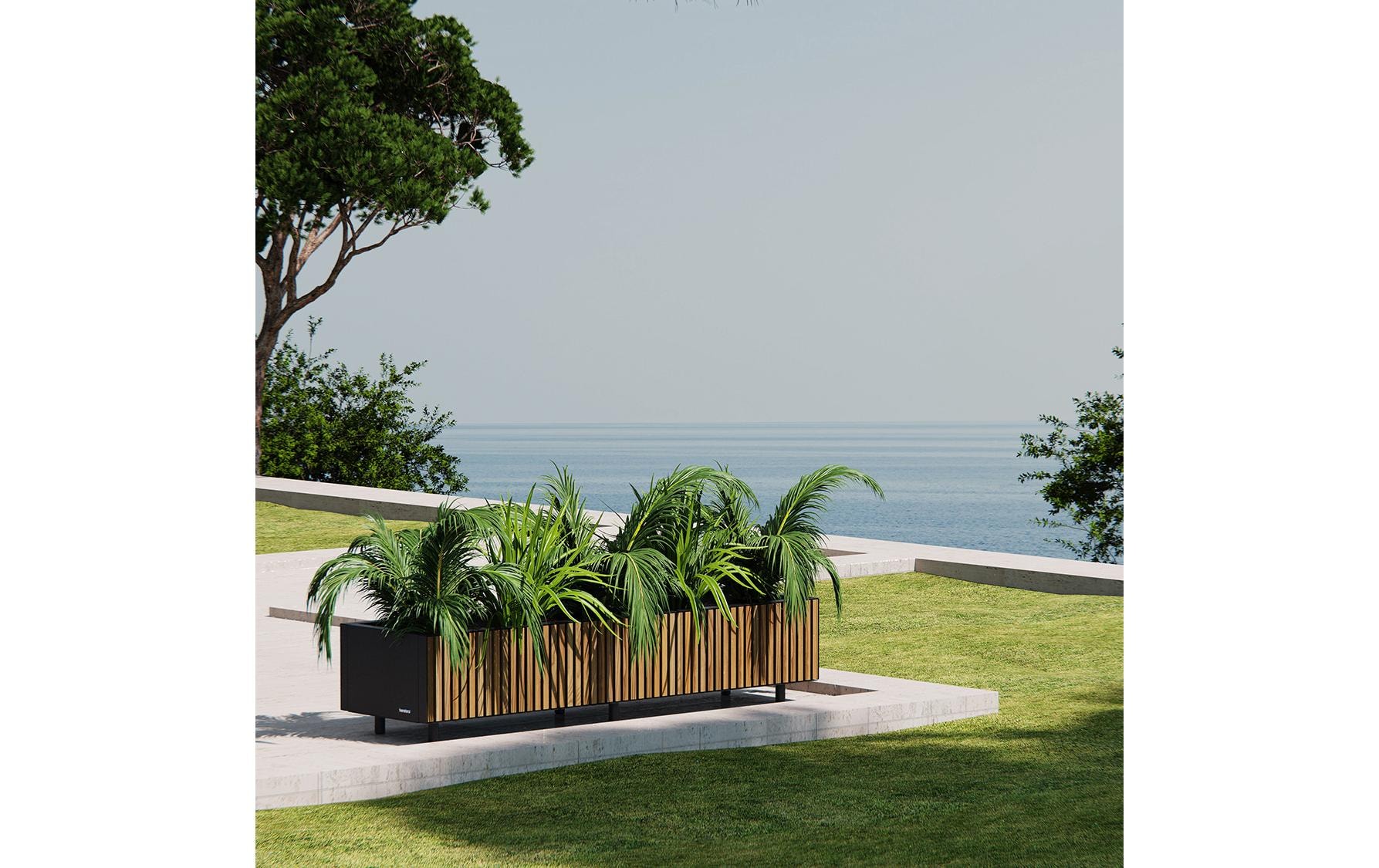 Herstera Garden Bac à plantes »Xic 100 x 40 x 25 cm«