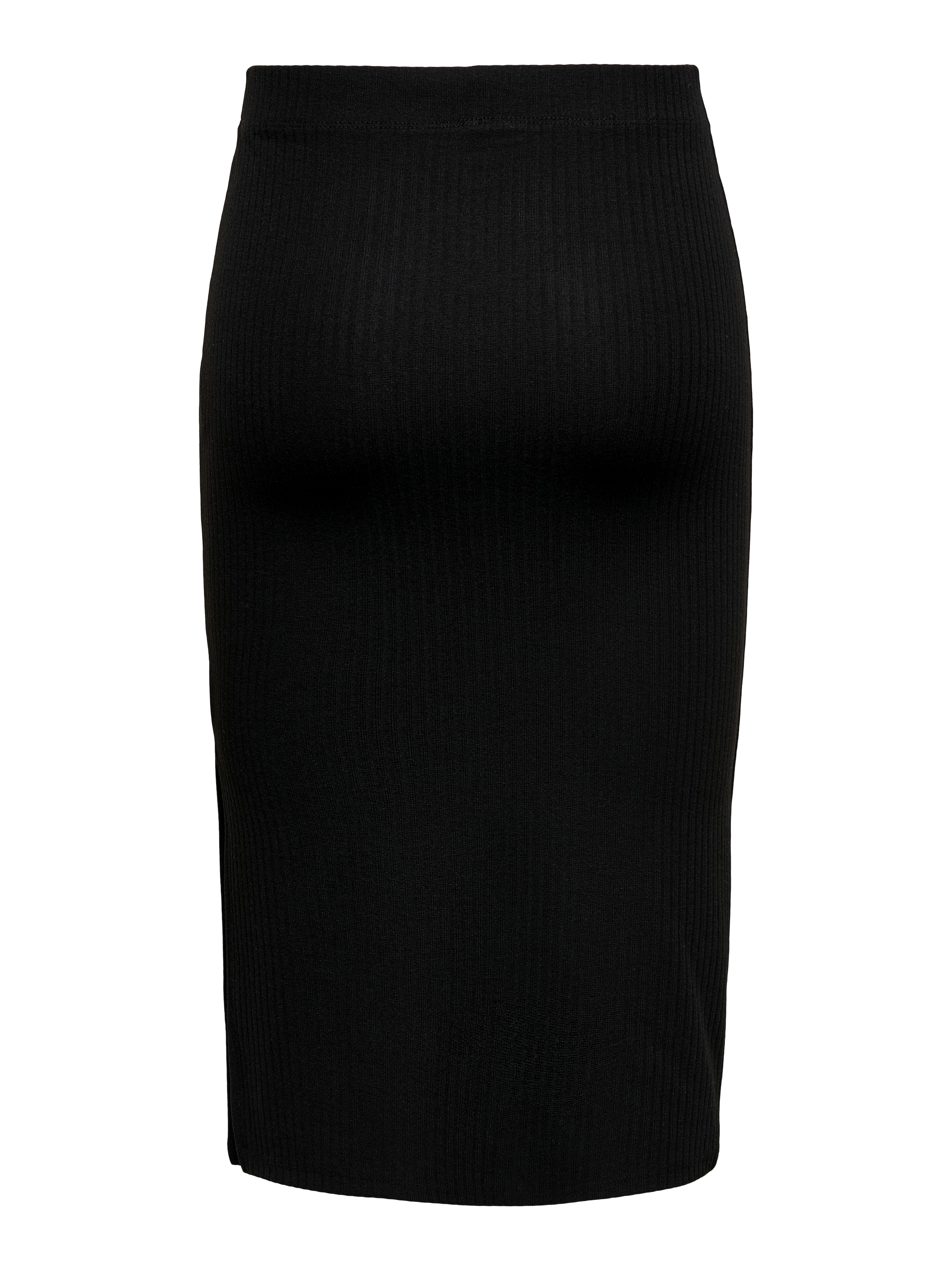 ONLY Jupe en jersey »ONLEMMA – Bleistiftrock mit Stretch und Seitenschlitz«, regular fit, casual, Jersey, Materialmix
