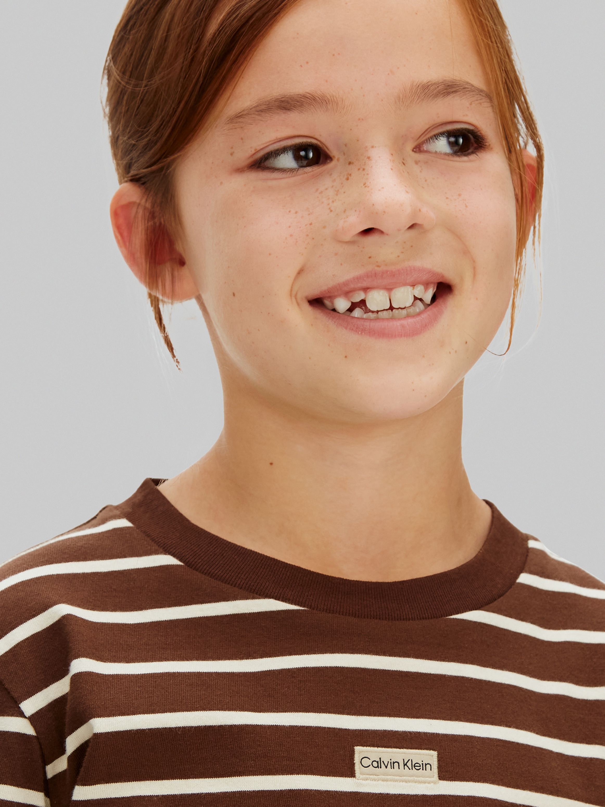 Calvin Klein Jeans T-shirt à manches longues Regular fit, für Kinder bis 16 Jahre