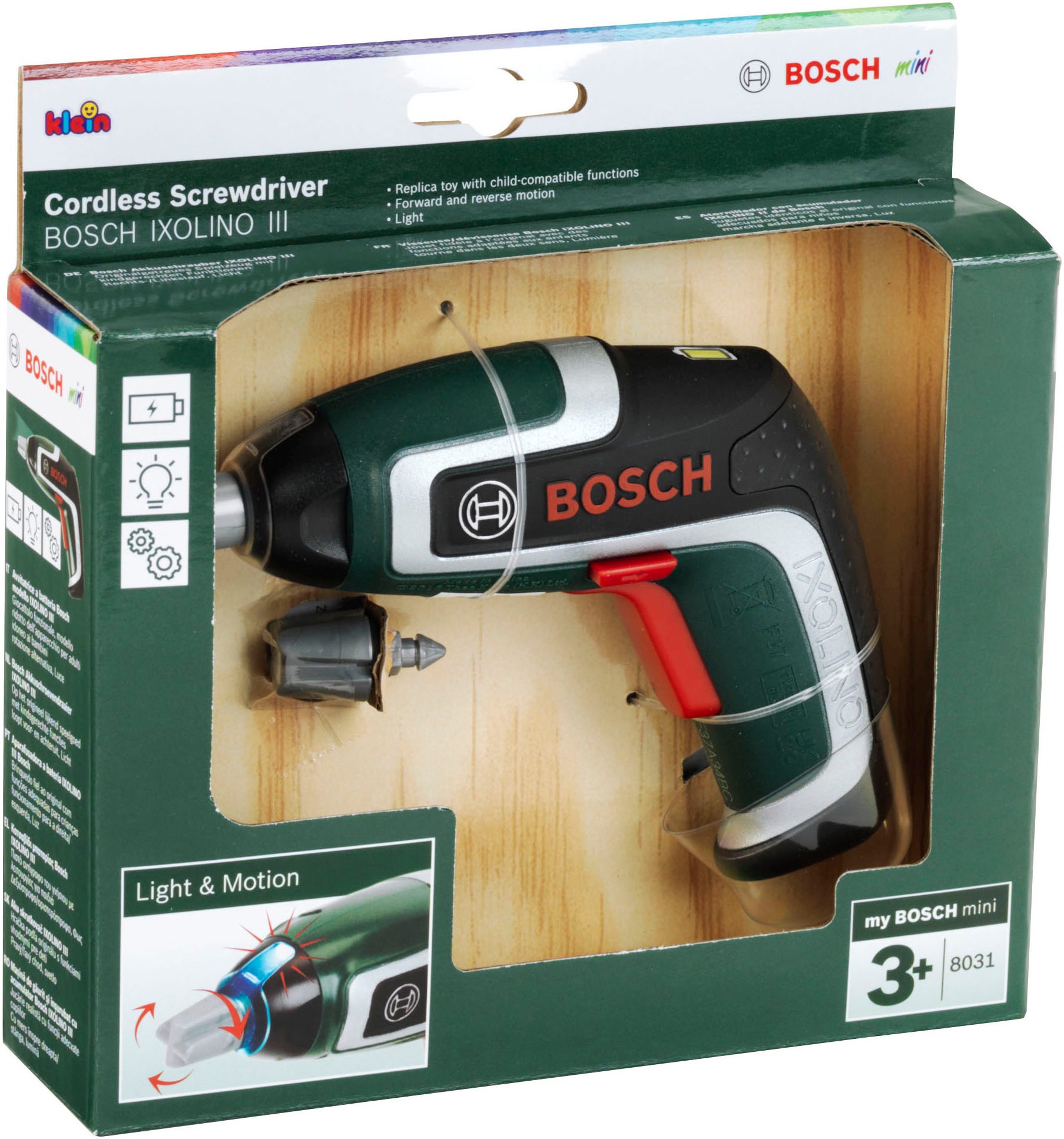 Klein Visseuse sans fil pour enfants »Bosch, Ixolino 7« mit Licht und Sound