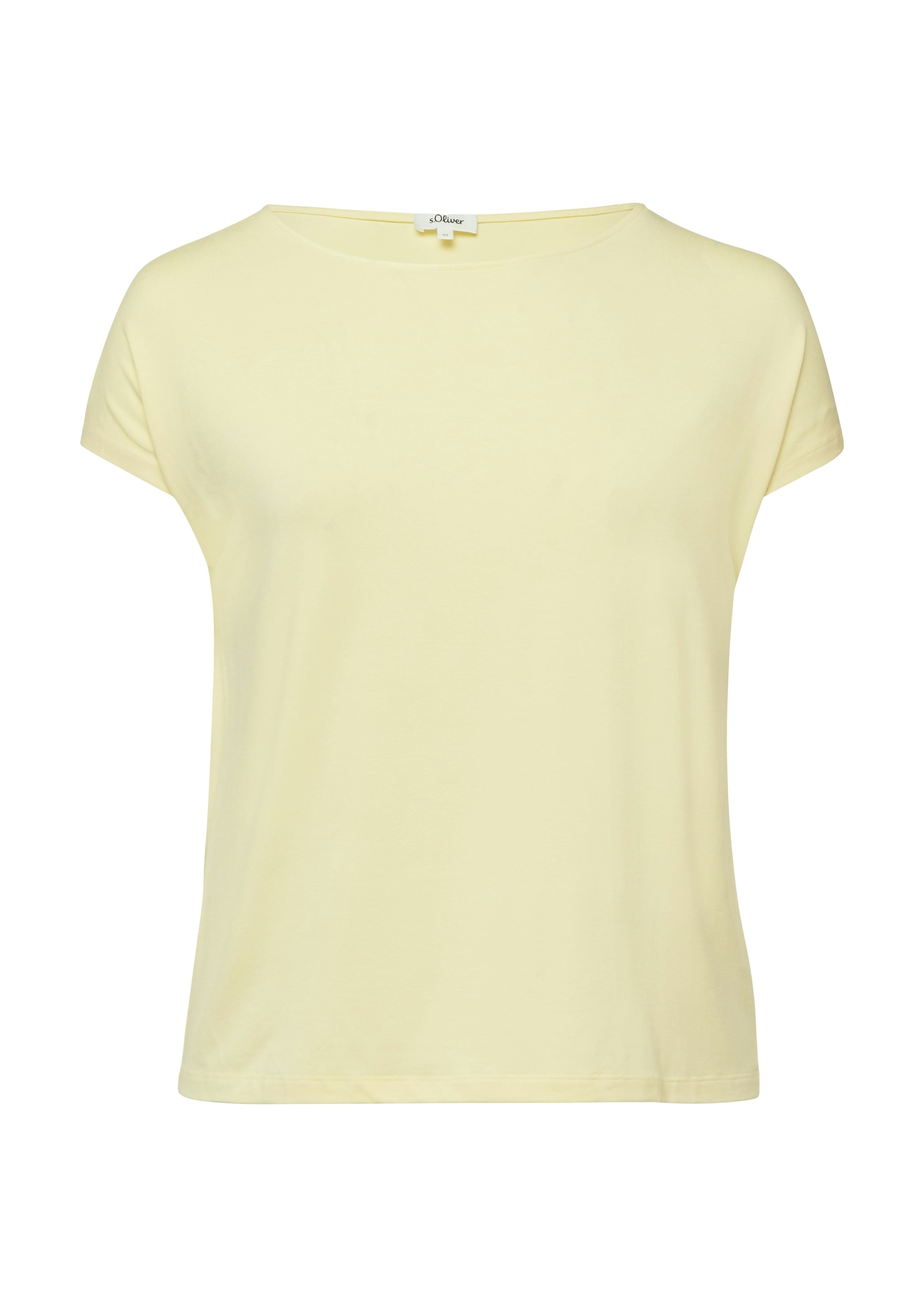 s.Oliver CURVE T-shirt à manches courtes t-shirt d'été en viscose/stretch