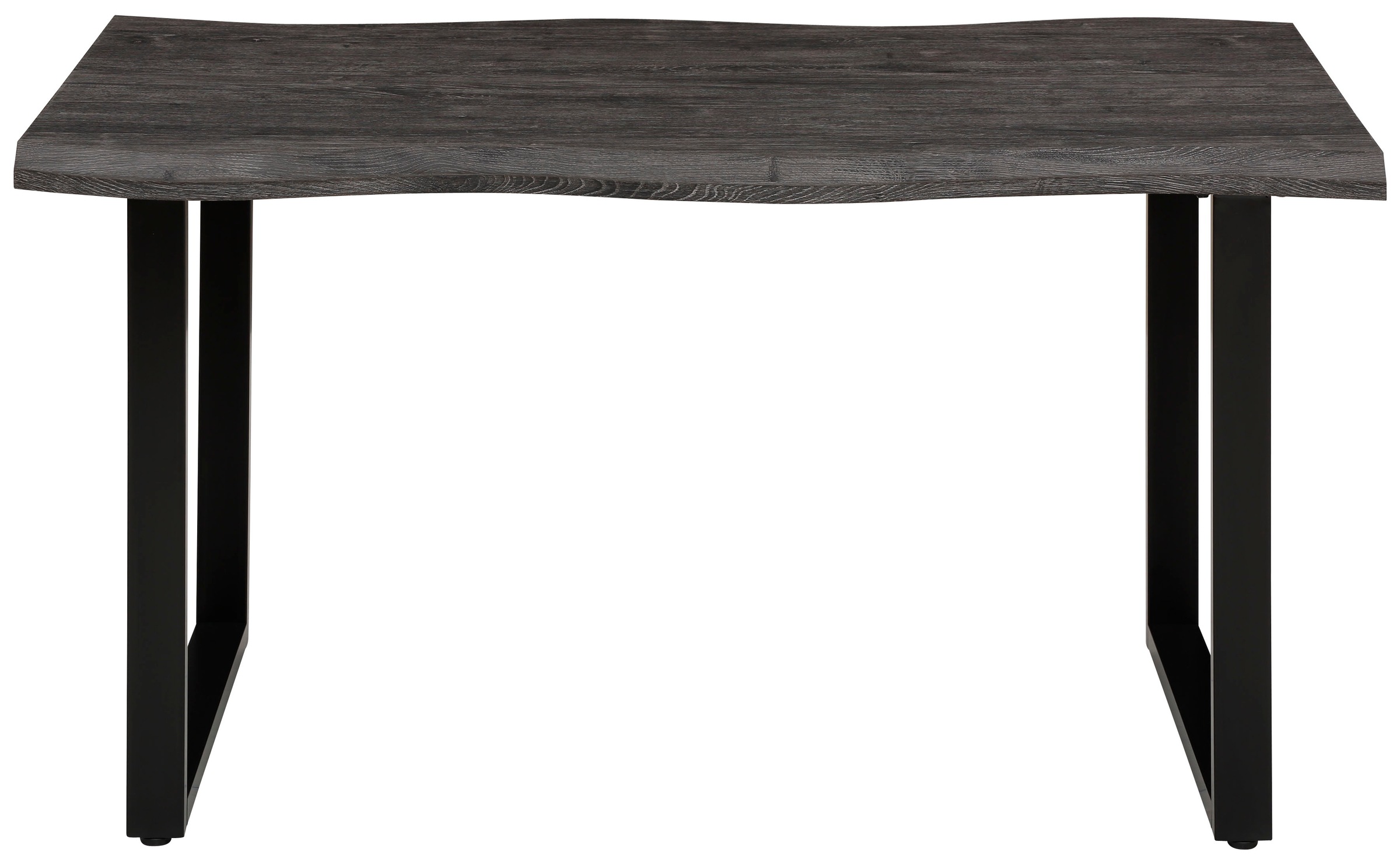 HELA Table de salle à manger »GISELLE Baumkantentisch, Küchentisch, TOPSELLER! OTTOs Choice« Kufengestell Metall, Industrial Design, 140 - 200 cm Breite, 2 Farben